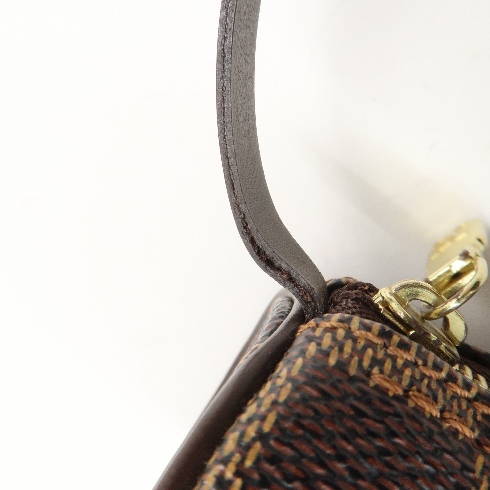 Louis Vuitton Damier Papillon Pouch For Papillon Bag Used