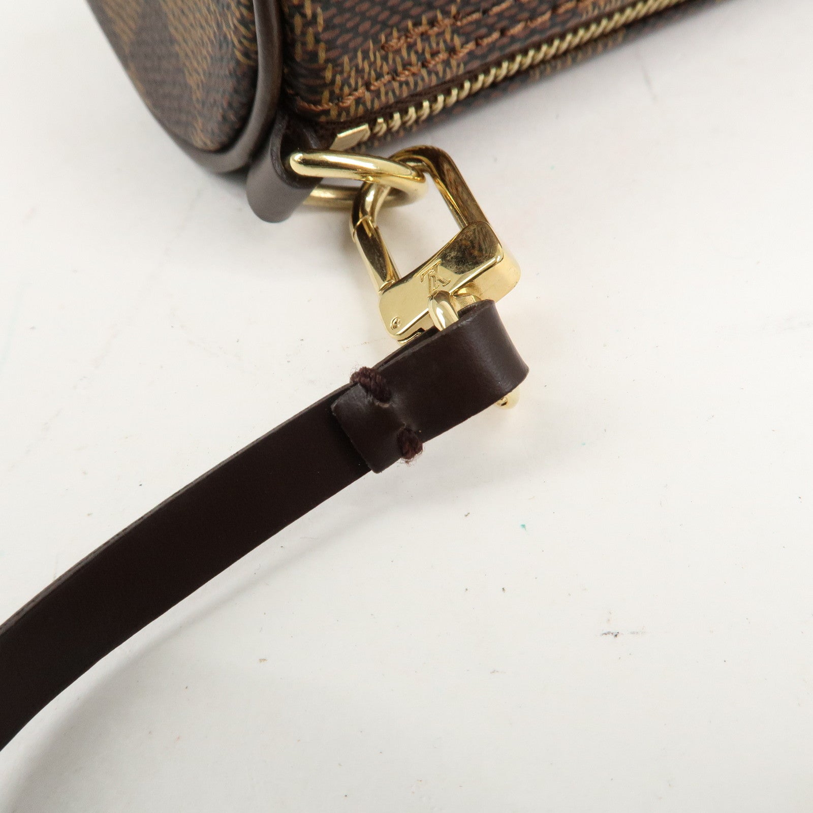 Louis Vuitton Damier Ebene Papillon Pouch for Papillon Bag Used