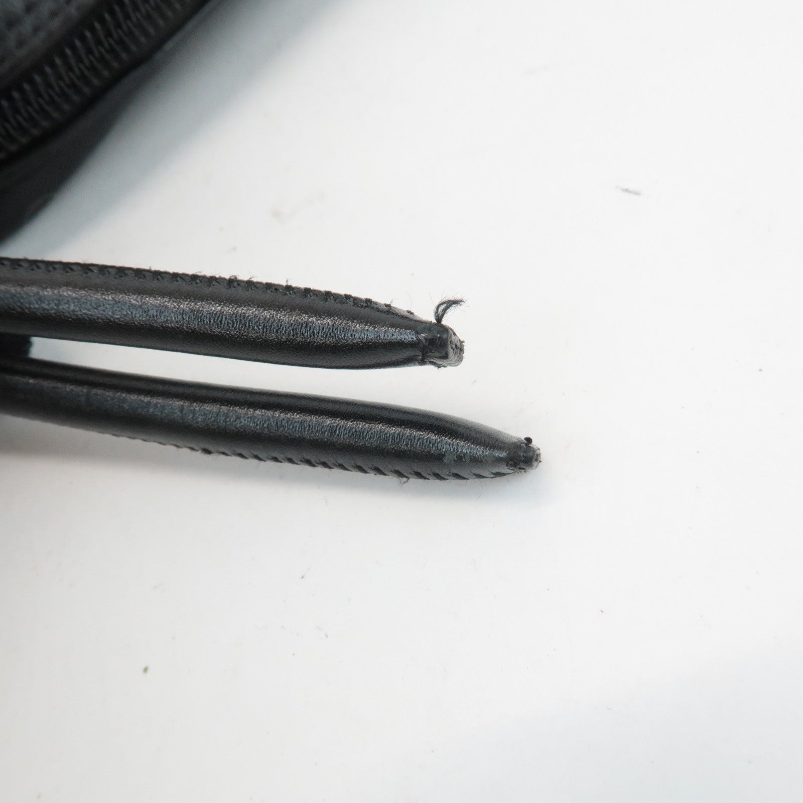 CHANEL Cambon Lamb Skin Medium Pochette Shoulder Bag A25178 Used