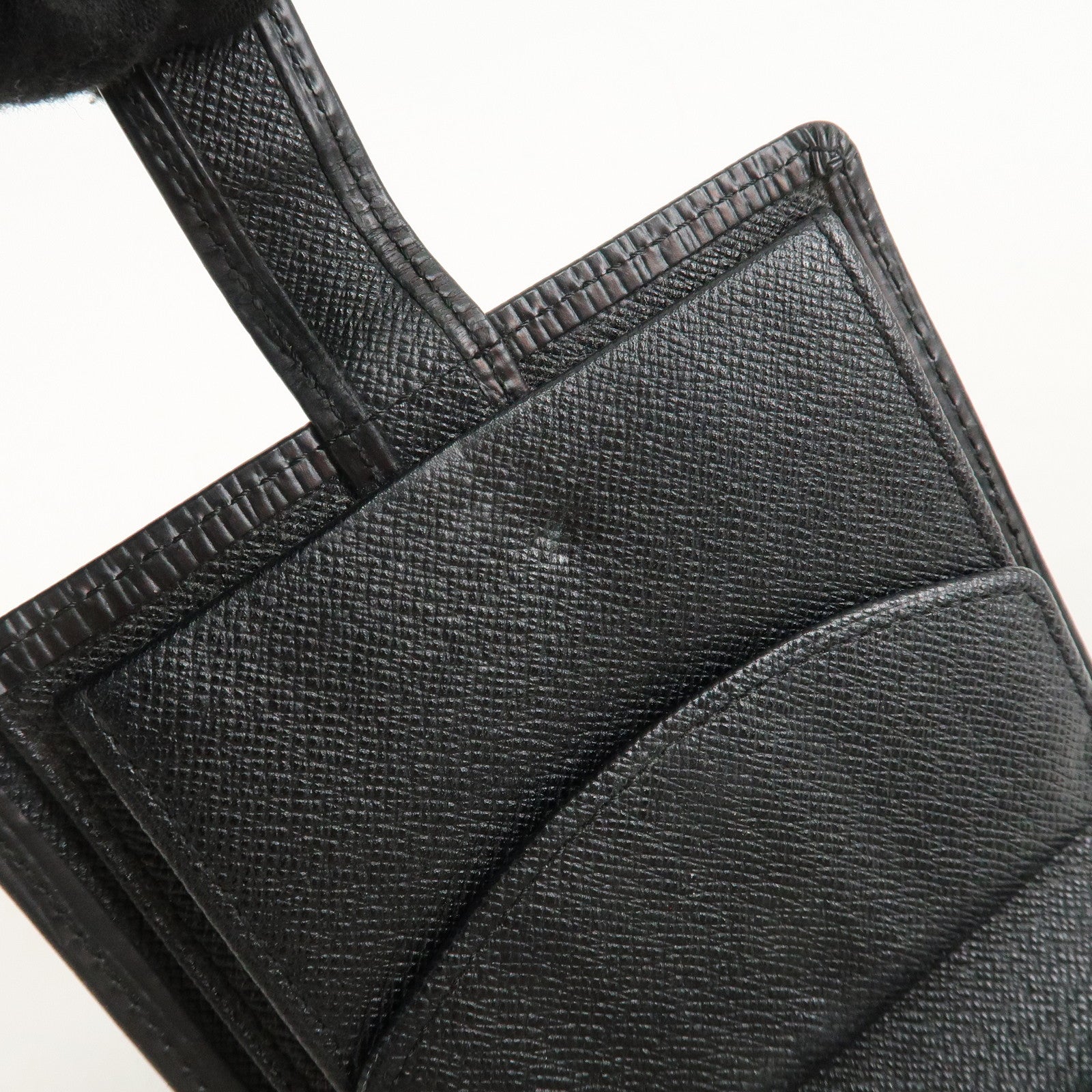 Louis Vuitton Epi Set of 2 Bi-fold Wallet Noir M63642 M63552 Used