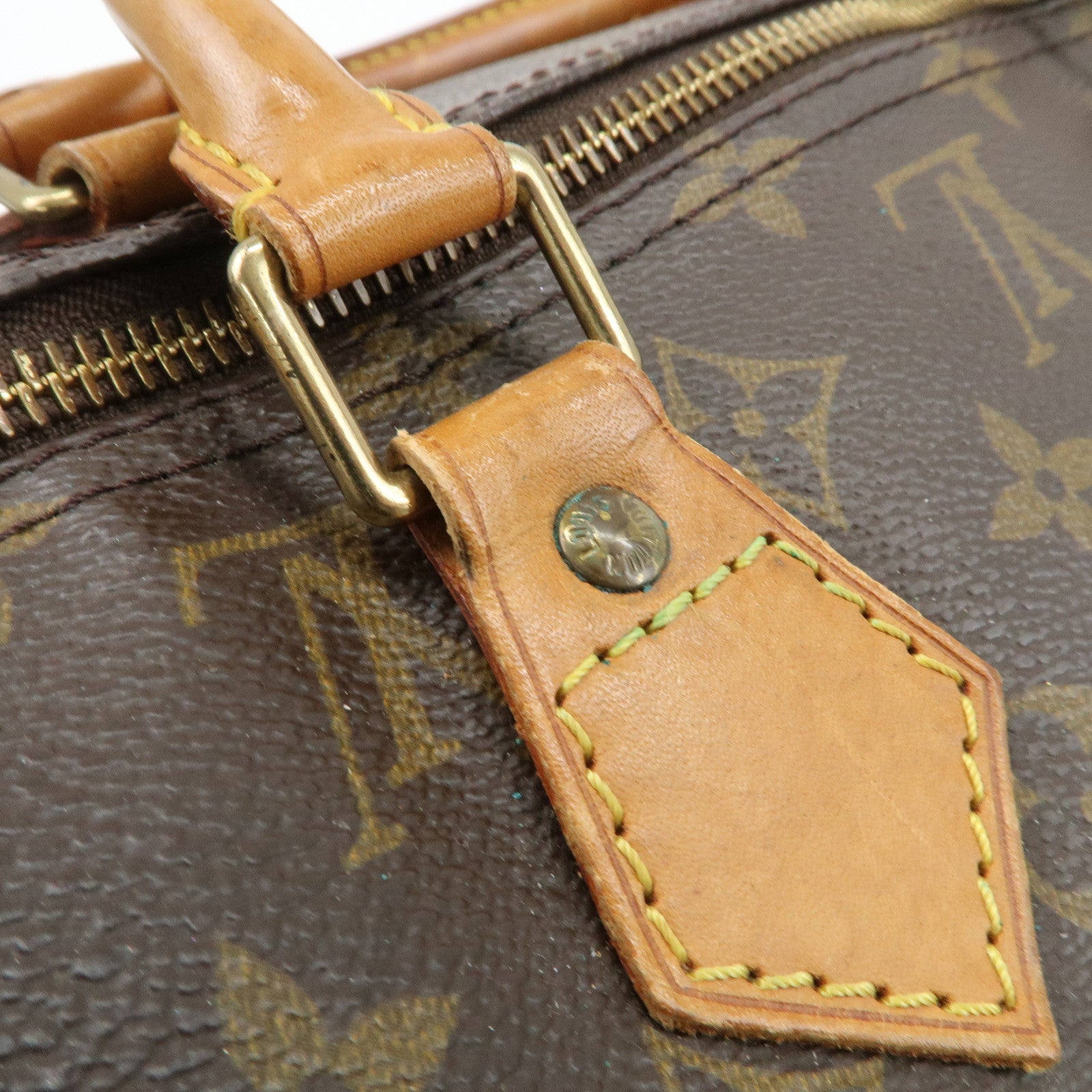 Louis Vuitton Monogram Speedy 40 Hand Bag Boston Bag M41522 Used