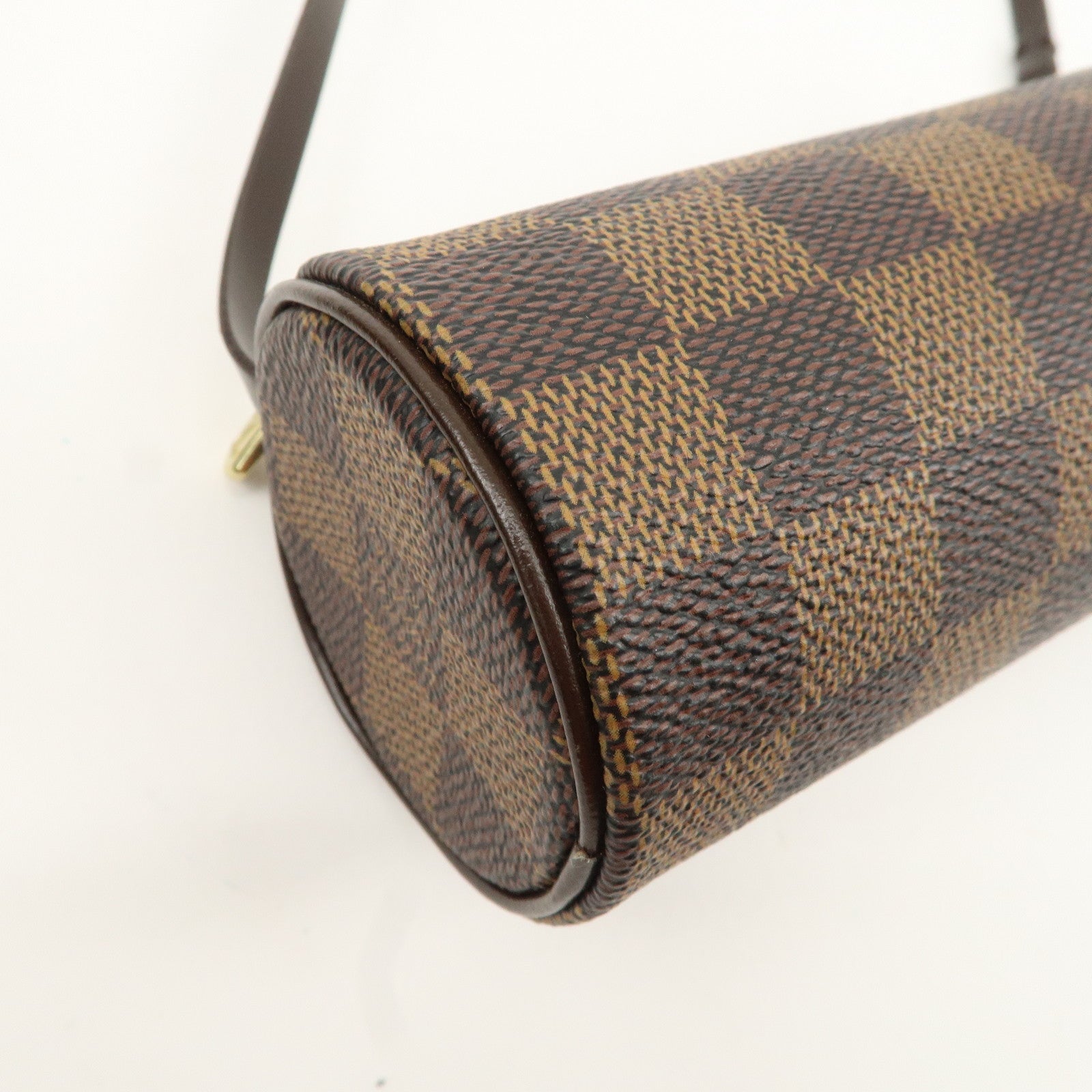 Louis Vuitton Damier Ebene Pouch for Papillon Bag Brown Used