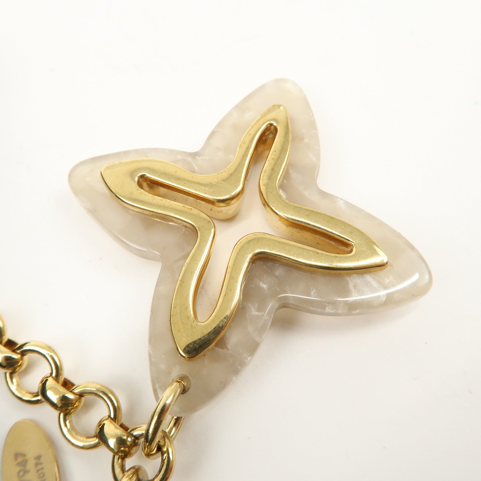 Louis Vuitton Bijoux Sac Insolence Bag Charm Gold Pink Red M67947 Used