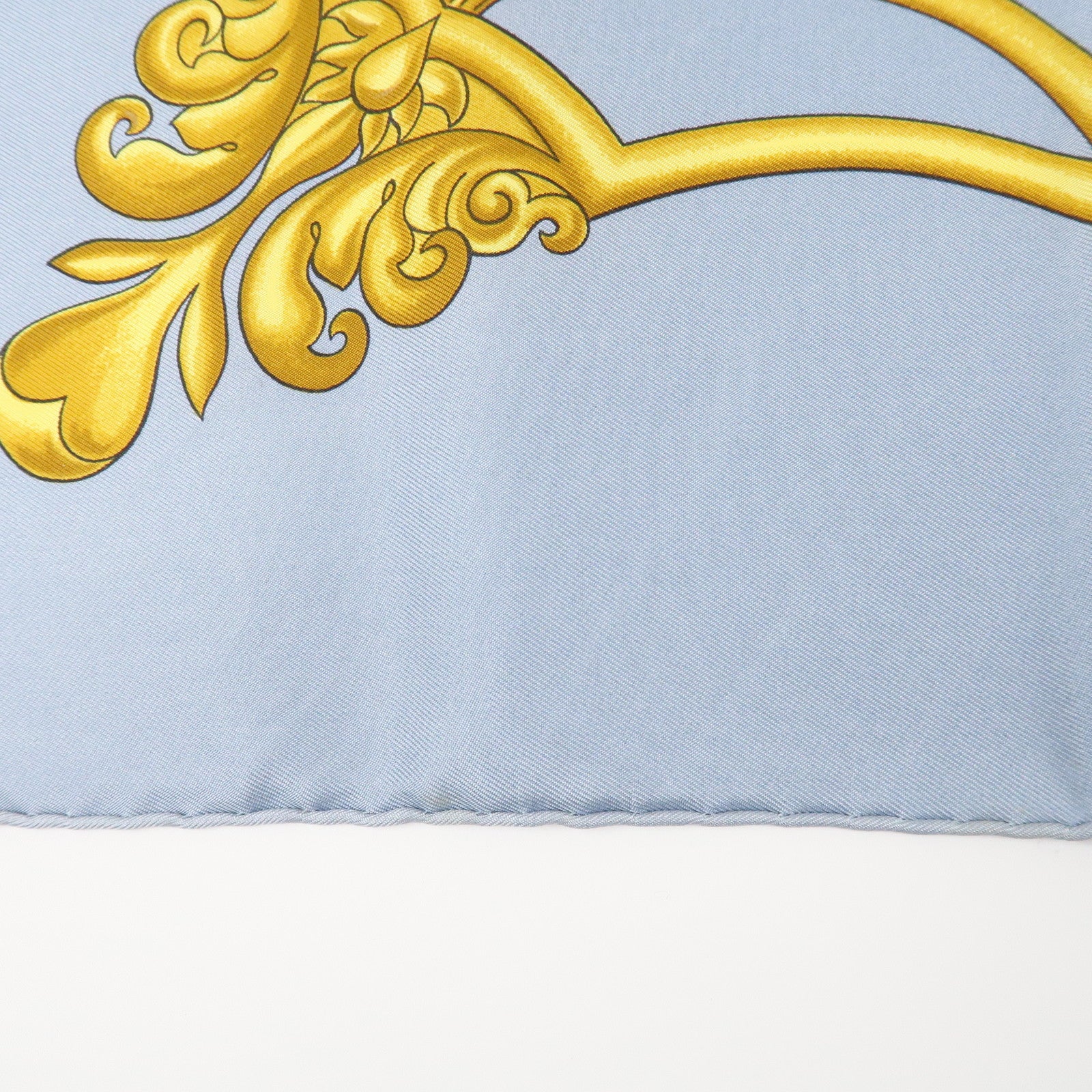 HERMES Carre 90 Silk 100% Scarf Les Chevaux Des Moghols Used