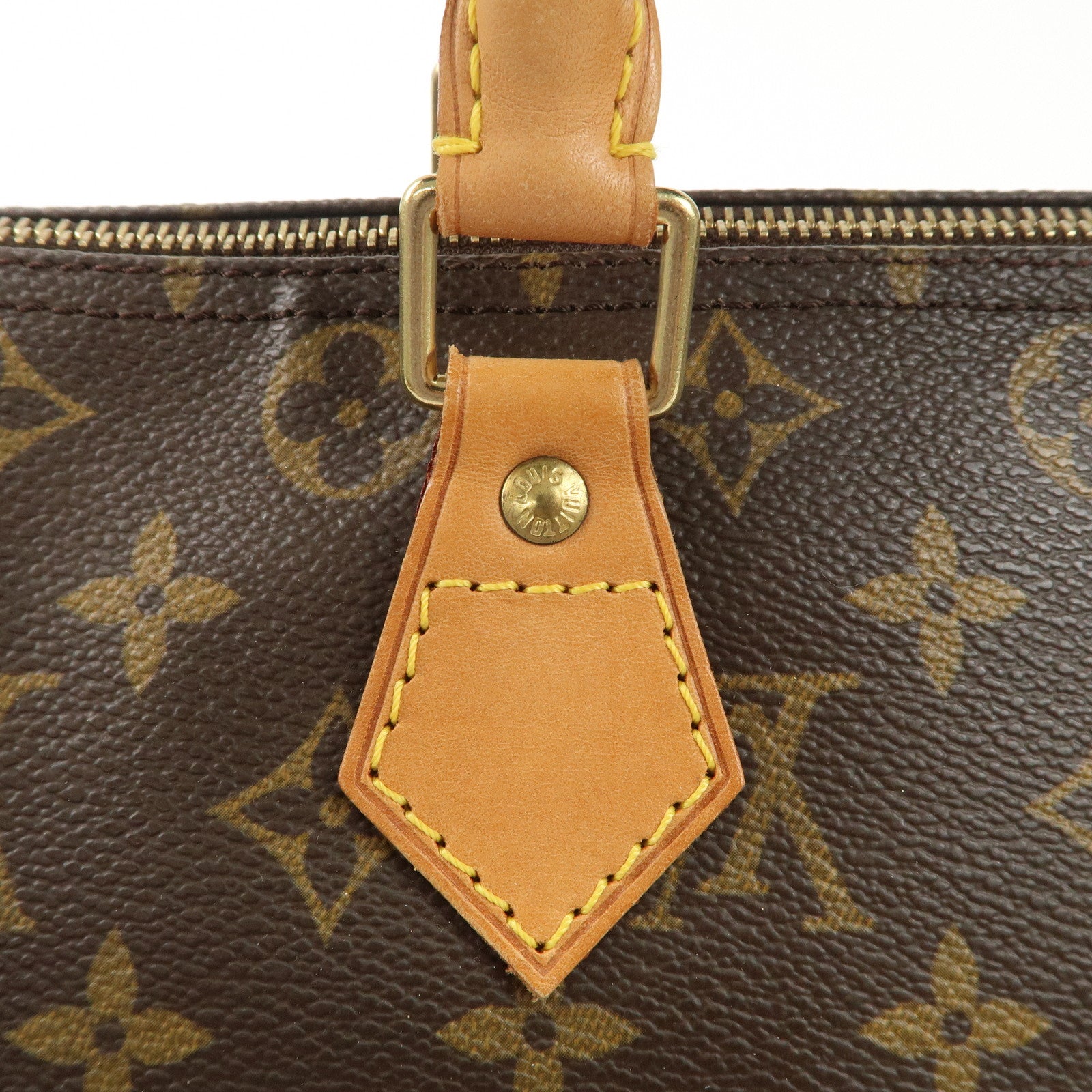 Louis Vuitton Monogram Speedy 30 Hand Bag Boston Bag M41108 Used
