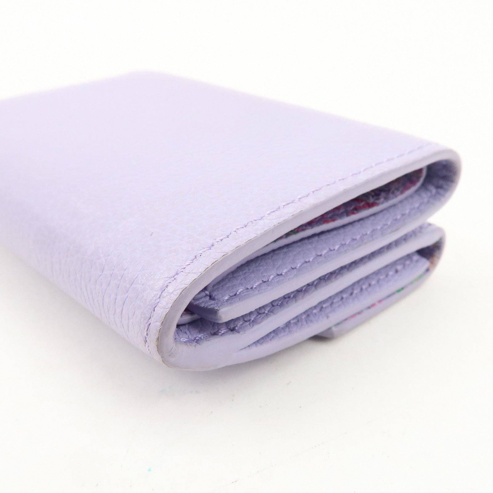 Louis Vuitton Portefeuille Lock Mini Wallet Purple M81887 Used
