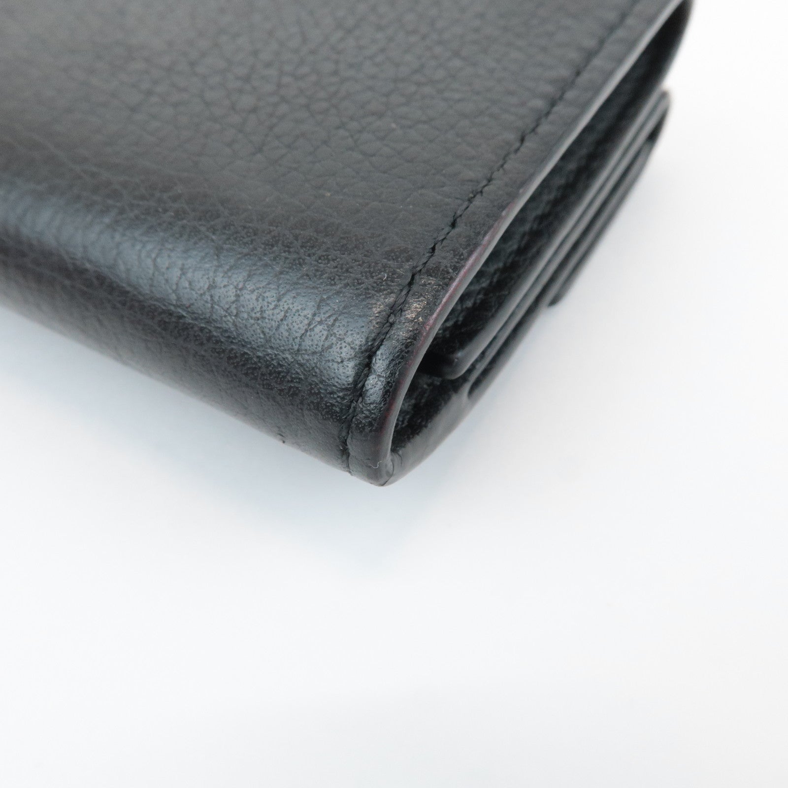 Louis Vuitton Lock Me Portefeuille Lock Mini Wallet Noir M63921 Used