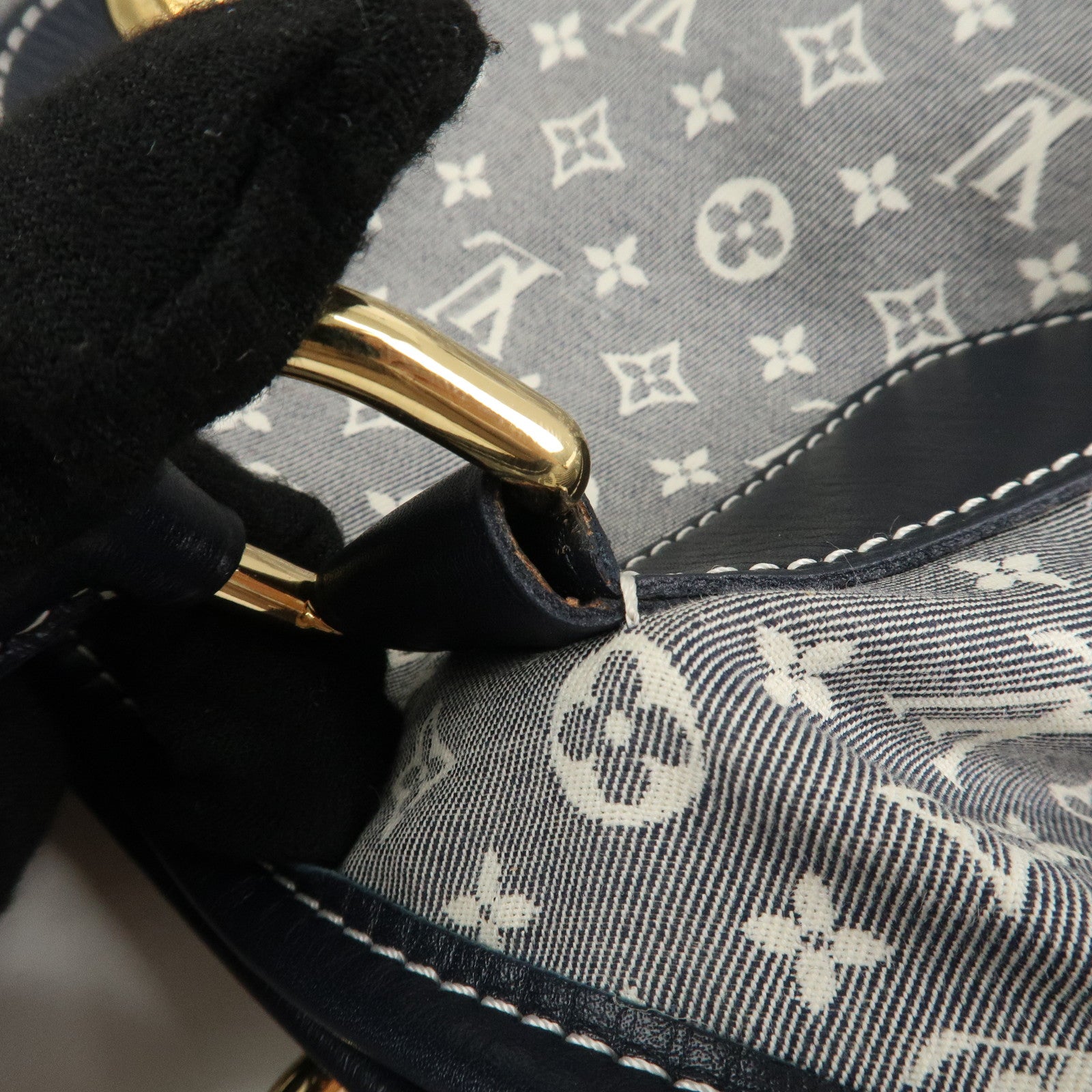 Louis Vuitton Monogram Idylle Elegie Tote Bag Encre Blue M56697 Used
