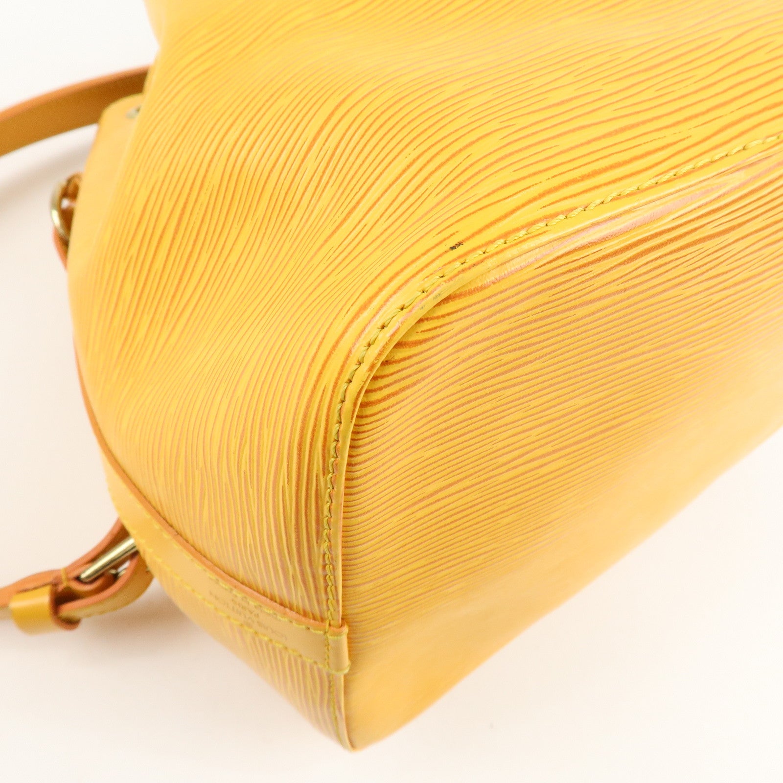 Louis Vuitton Epi Petit Noe Shoulder Bag Tassili Yellow M44109 Used