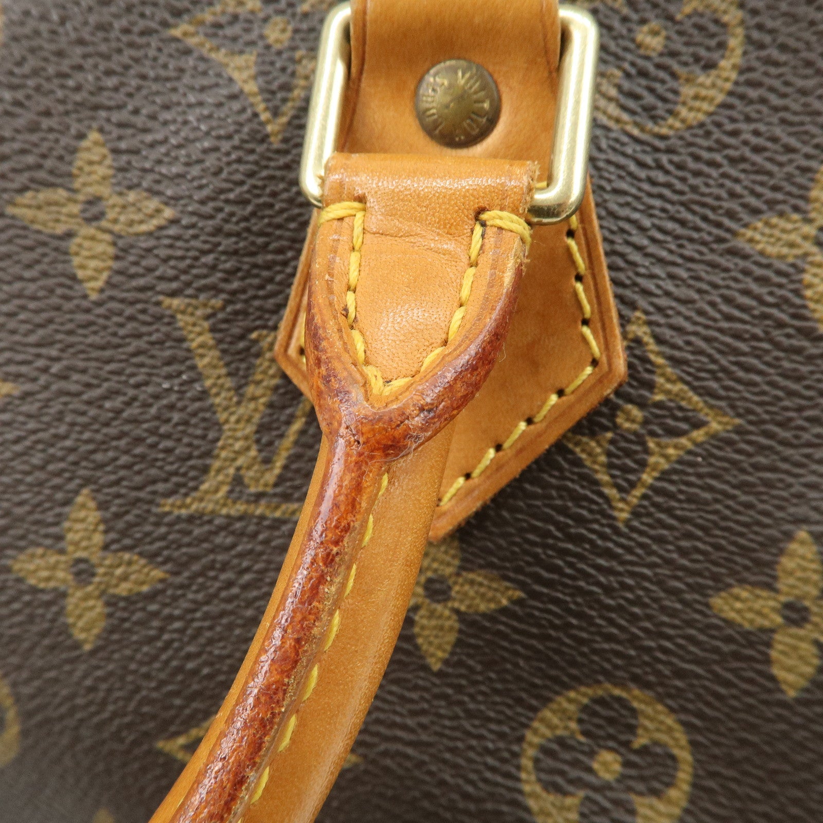 Louis Vuitton Monogram Speedy 30 Hand Bag Boston Bag M41526 Used