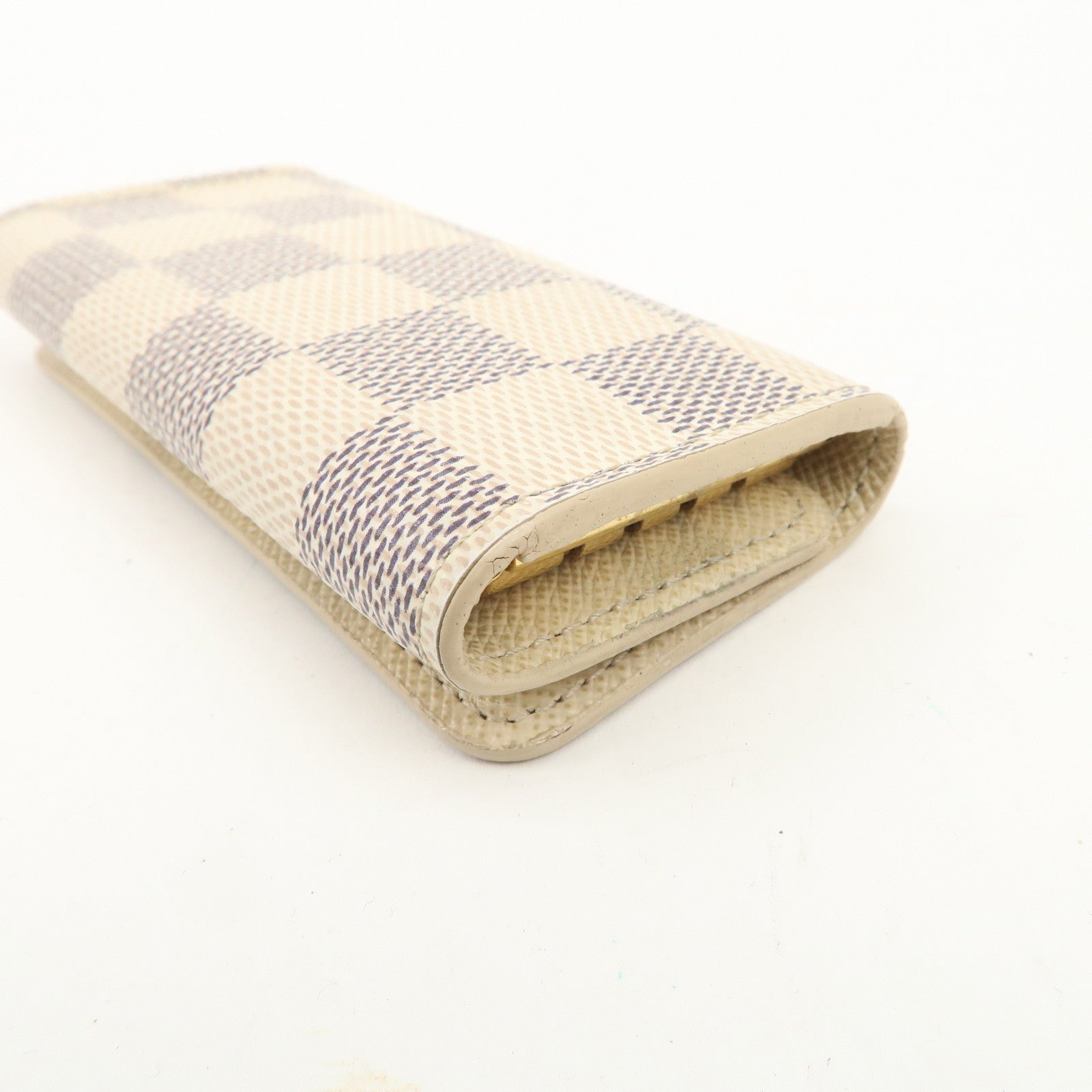 Louis Vuitton Damier Azur Multicle 4 Key Case N60386 Used