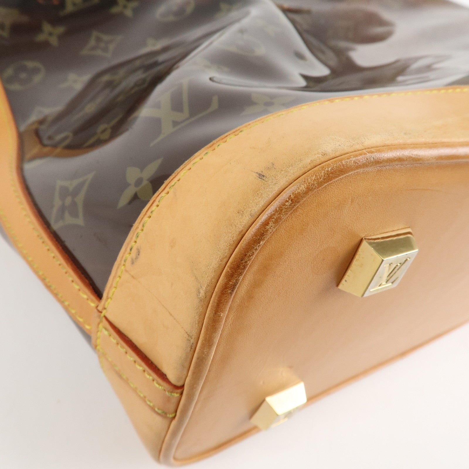 Louis Vuitton Monogram Vinyl Cabas Ambre MM Tote Bag M92501 Used