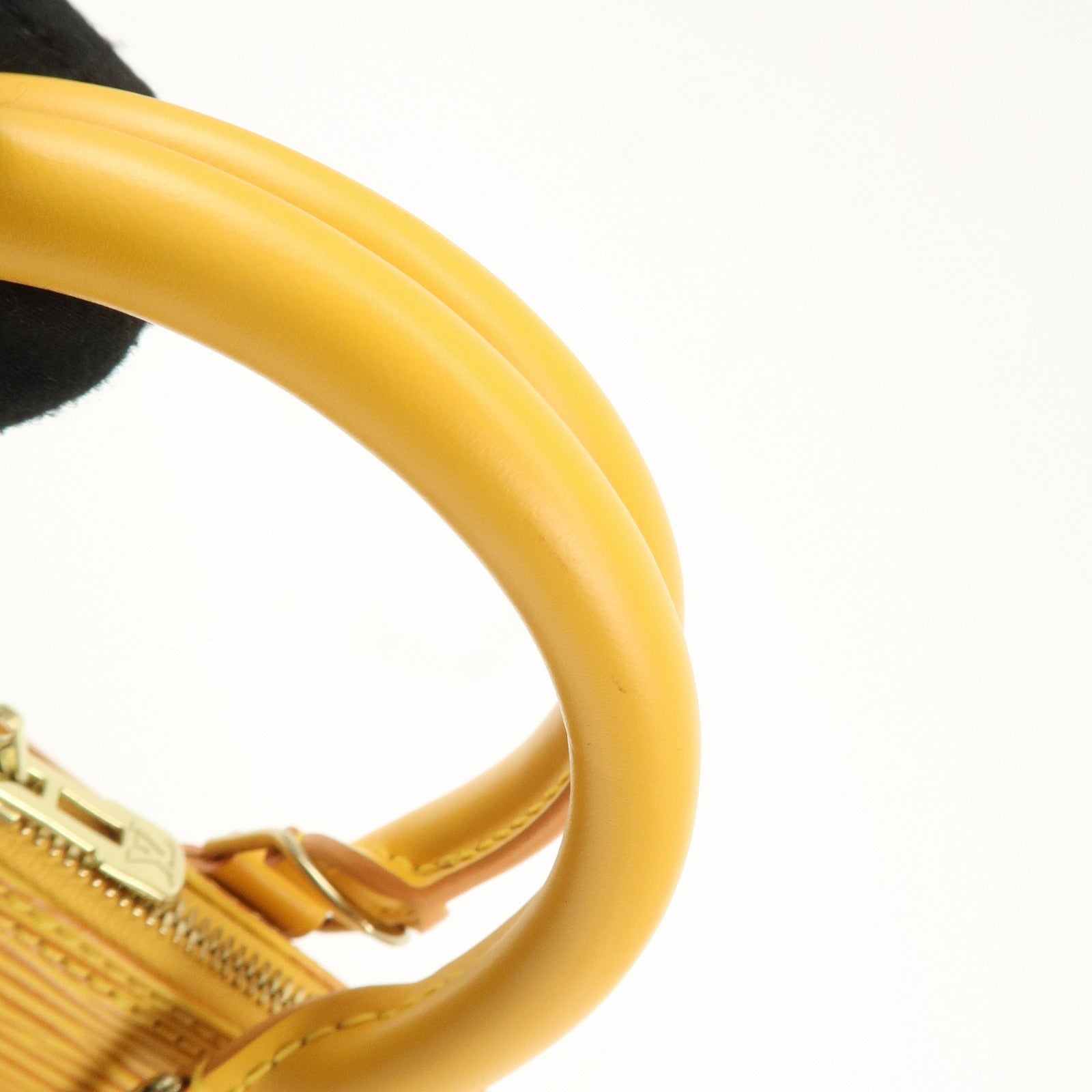 Louis Vuitton Epi Alma PM Hand Bag Tassili Yellow M52149 Used