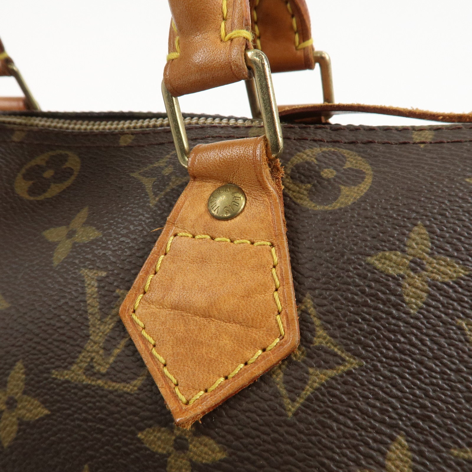 Louis Vuitton Monogram Speedy 30 Hand Bag Boston Bag M41526 Used