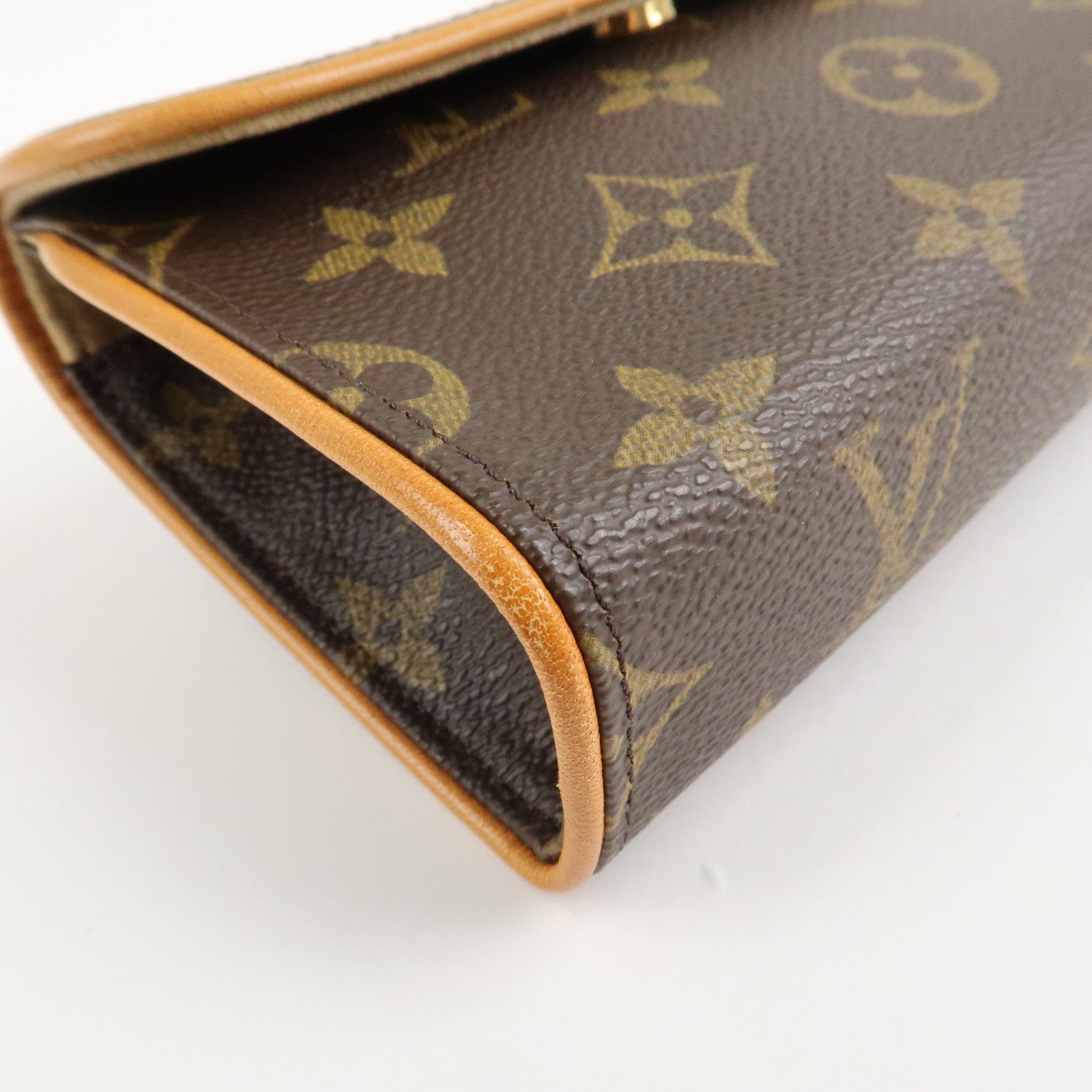 Louis Vuitton Monogram Pochette Florentine Waist Bag Belt M M51855 Used