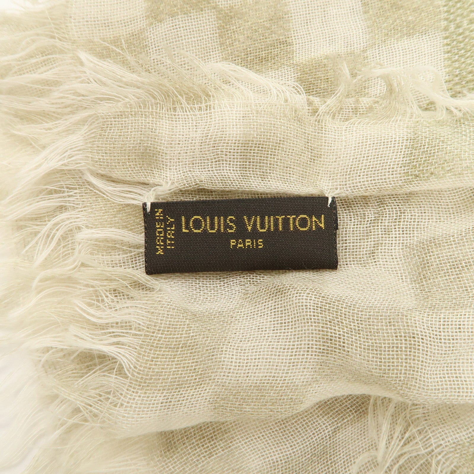 Louis Vuitton Damier Azur Etole Alize Shawl Scarf M72578 Used