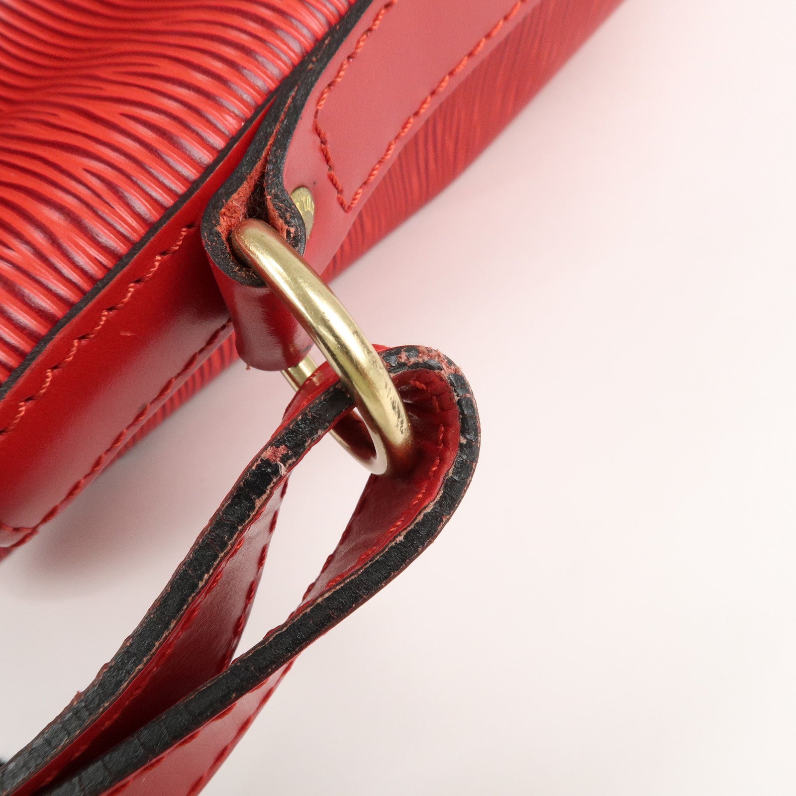 Louis Vuitton Epi Noe Shoulder Bag Castilian Red M44007 Used