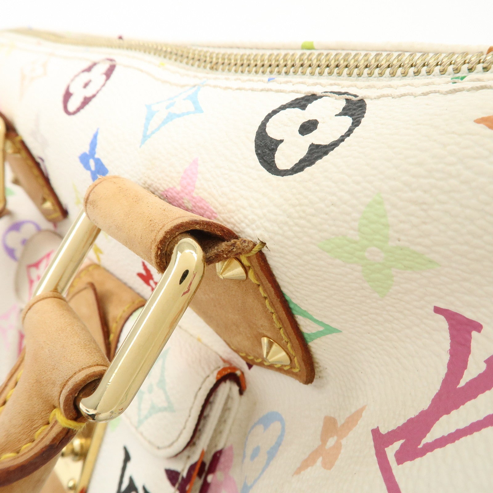 Louis Vuitton Monogram Multicolor Speedy 30 Hand Bag M92643 Used