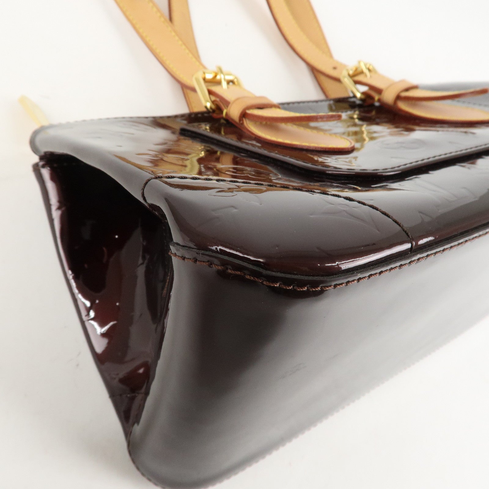 Louis Vuitton Monogram Vernis Rosewood Avenue Hand Bag M93510 Used