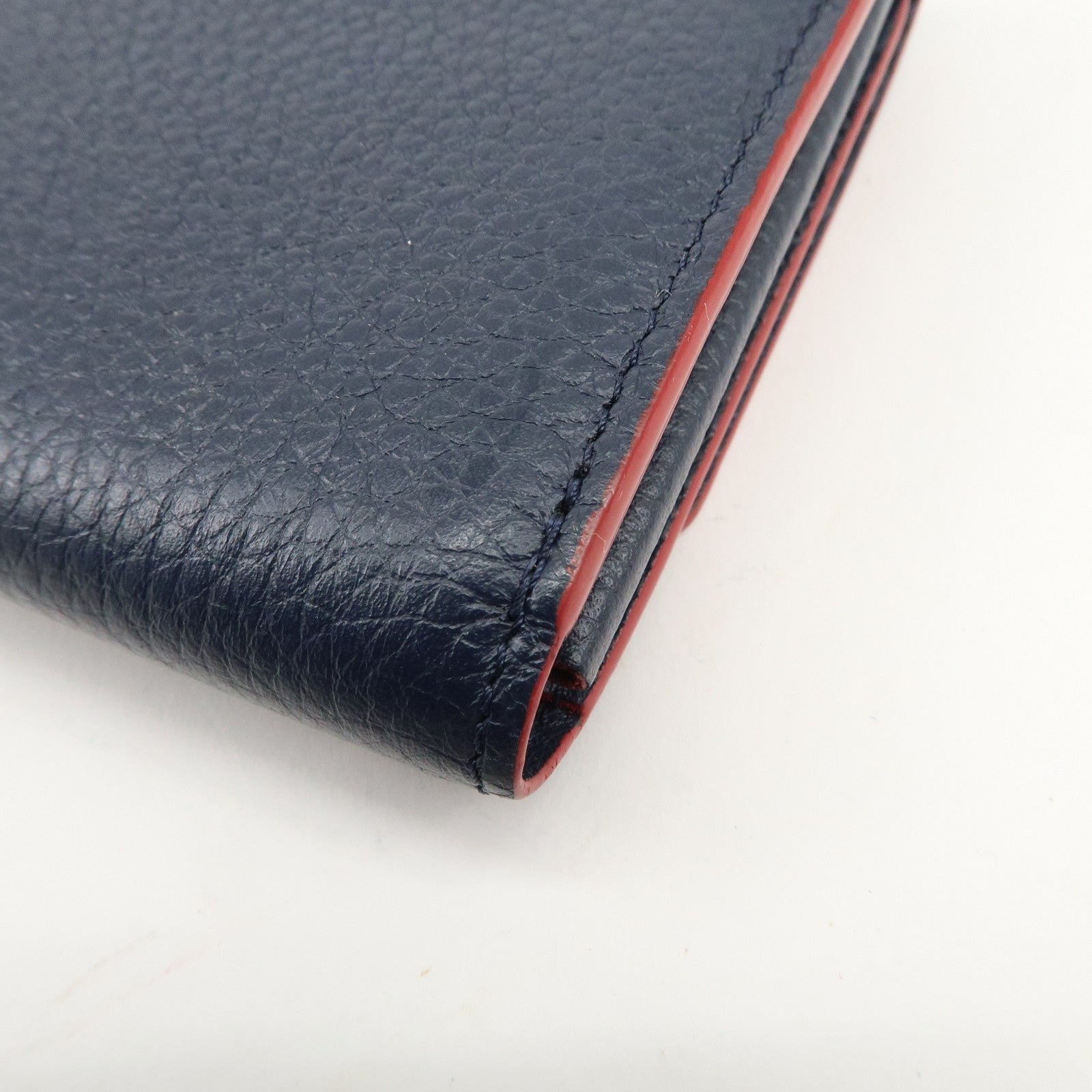 Louis Vuitton Portefeuille Capucines Long Wallet Navy M63739 Used