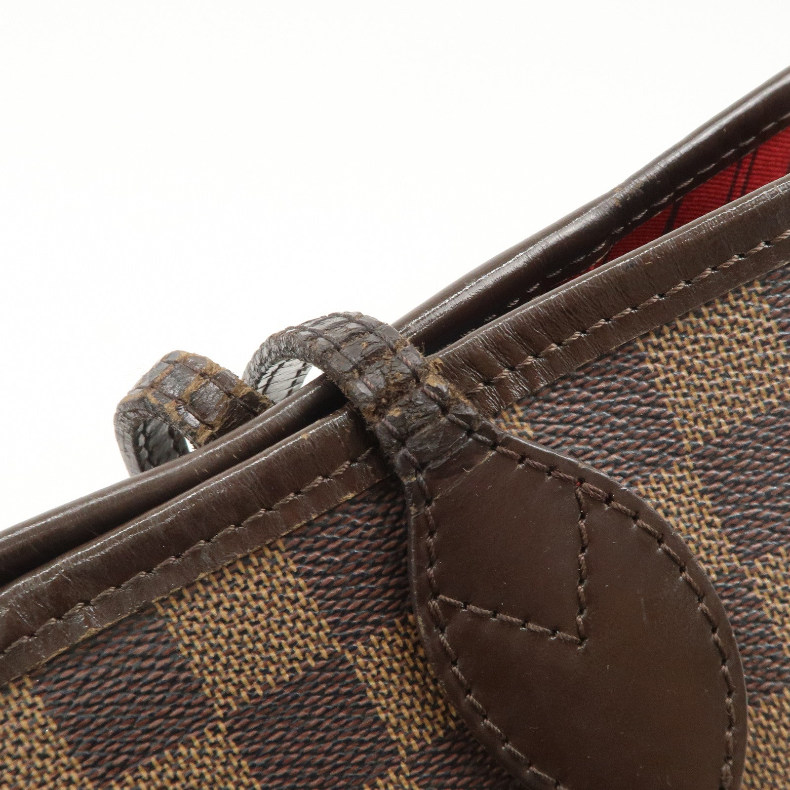 Louis Vuitton Damier Neverfull MM Tote Bag Shoulder Bag N51105 Used