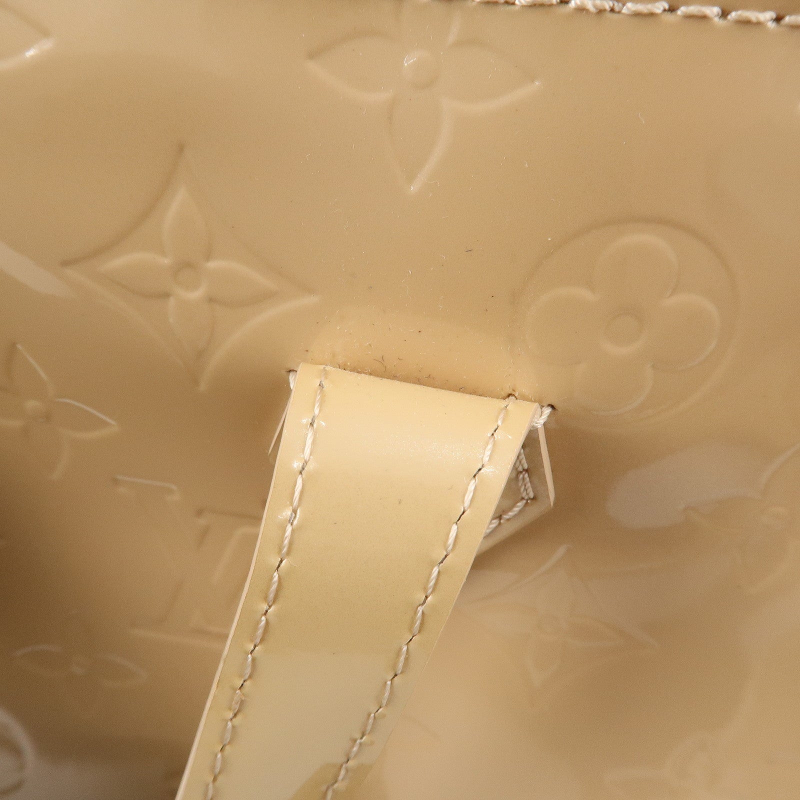 Louis Vuitton Monogram Vernis Wilshire PM Hand Bag M91642 Used