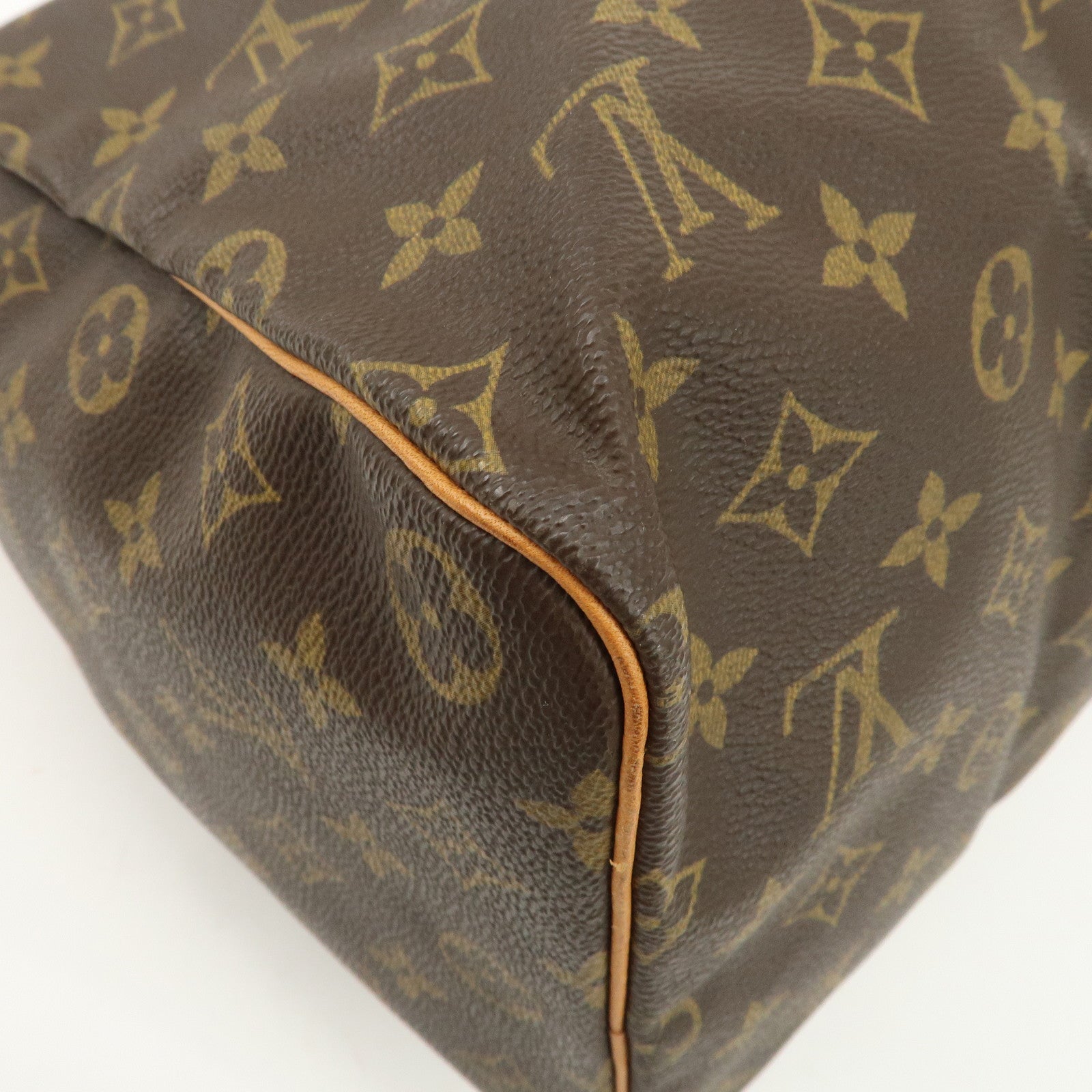 Louis Vuitton Monogram Speedy 40 Hand Bag Boston Bag M41522 Used
