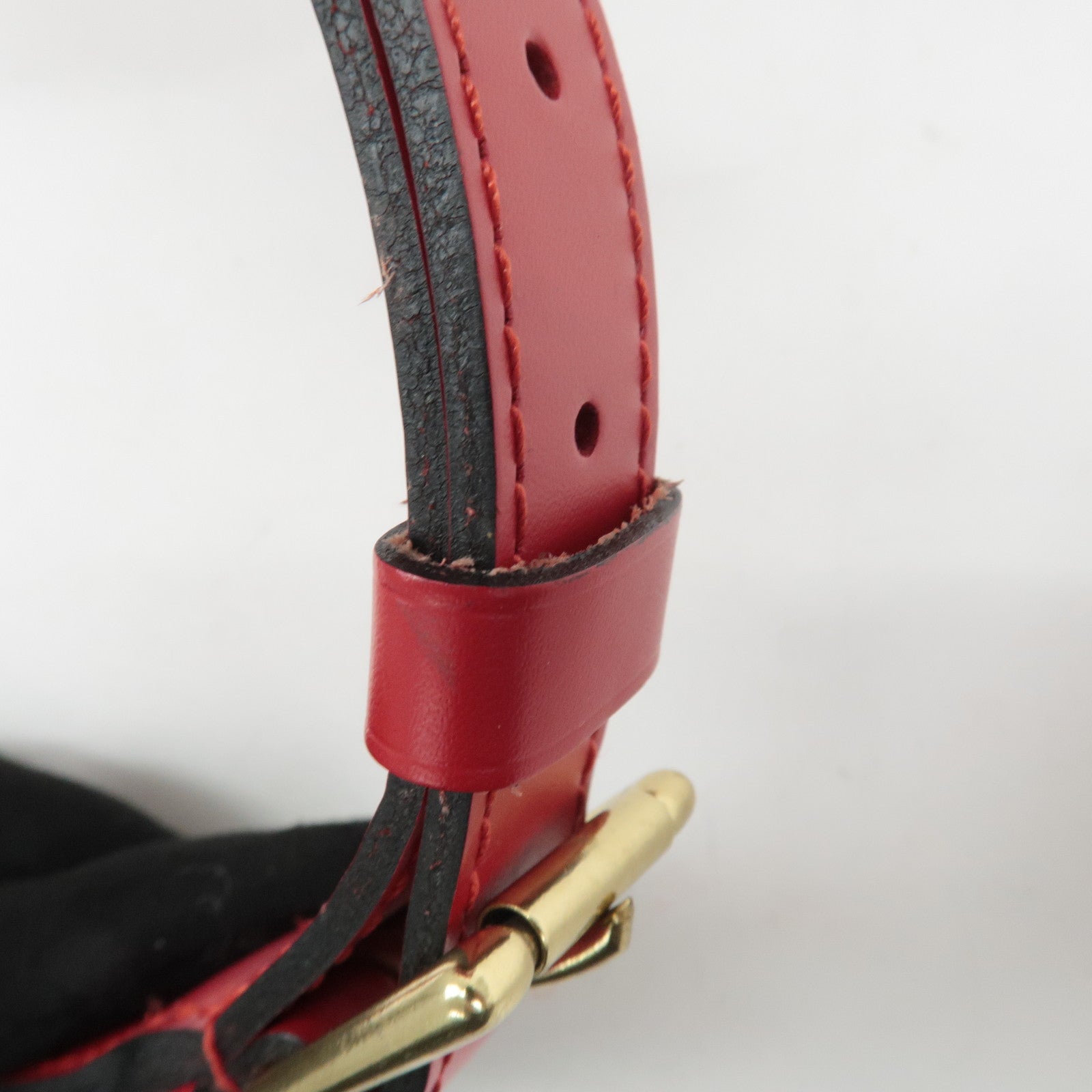 Louis Vuitton Epi Petit Noe Shoulder Bag Castilian Red M44107 Used