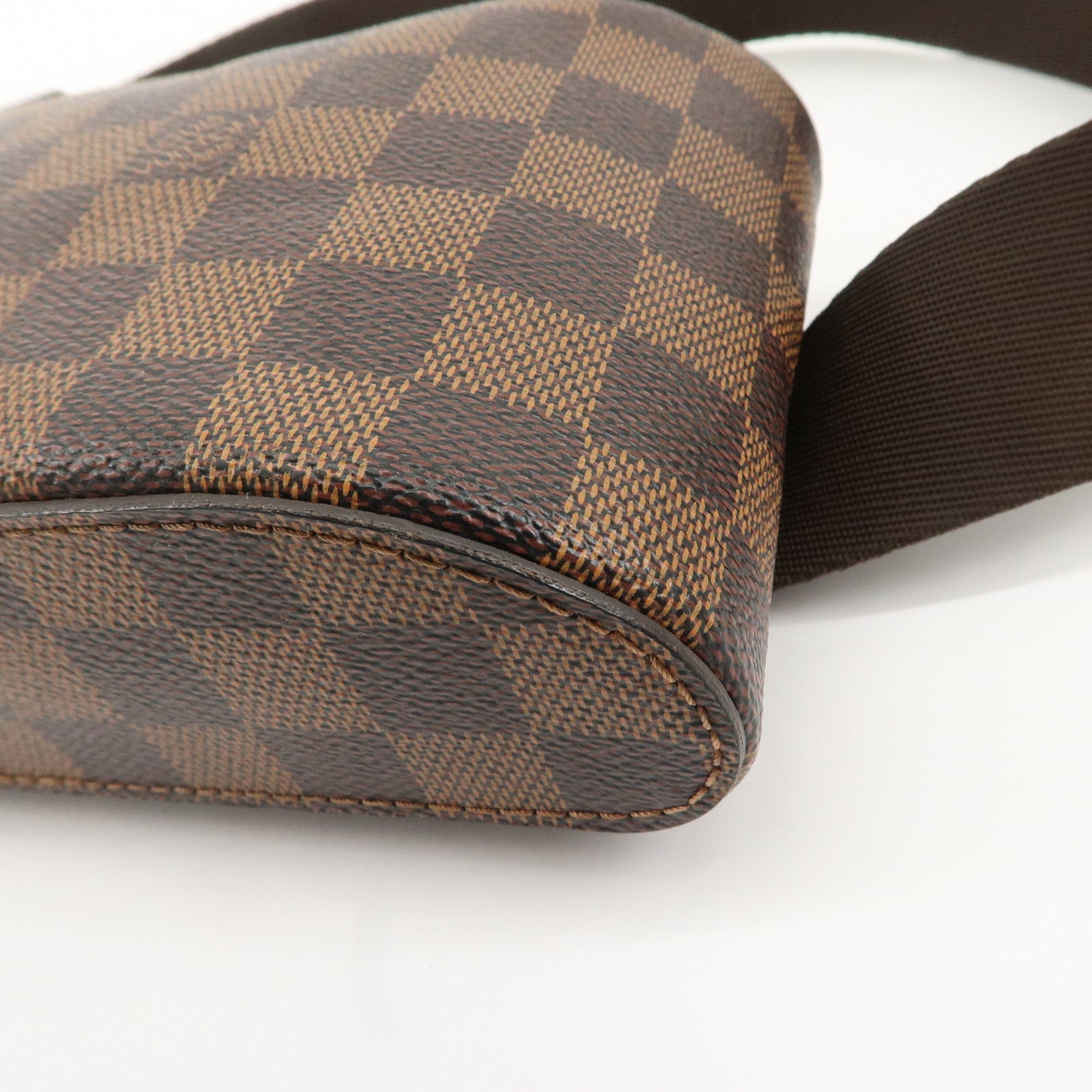 Louis Vuitton Damier Geronimos Body Bag Waist Bag Brown N51944 Used