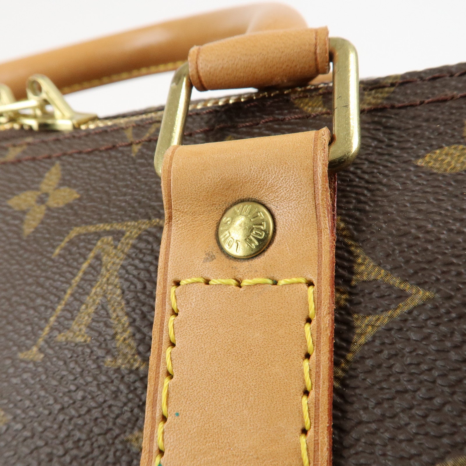 Louis Vuitton Monogram Keep All Bandouliere 50 Boston Bag M41416 Used