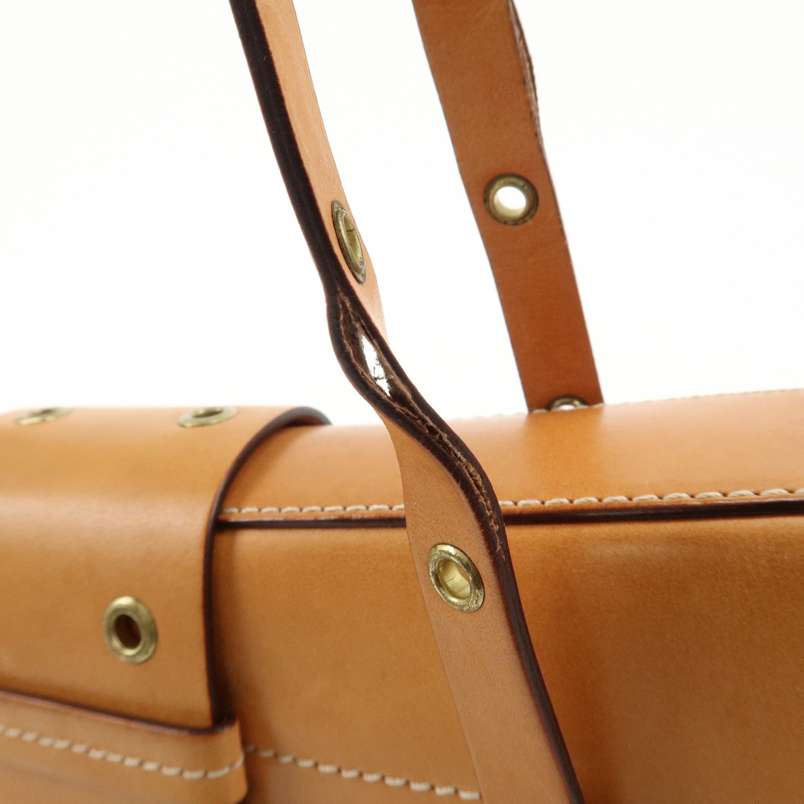 Christian Dior Trotter Street Chic Canvas Leather Shoulder Bag Used