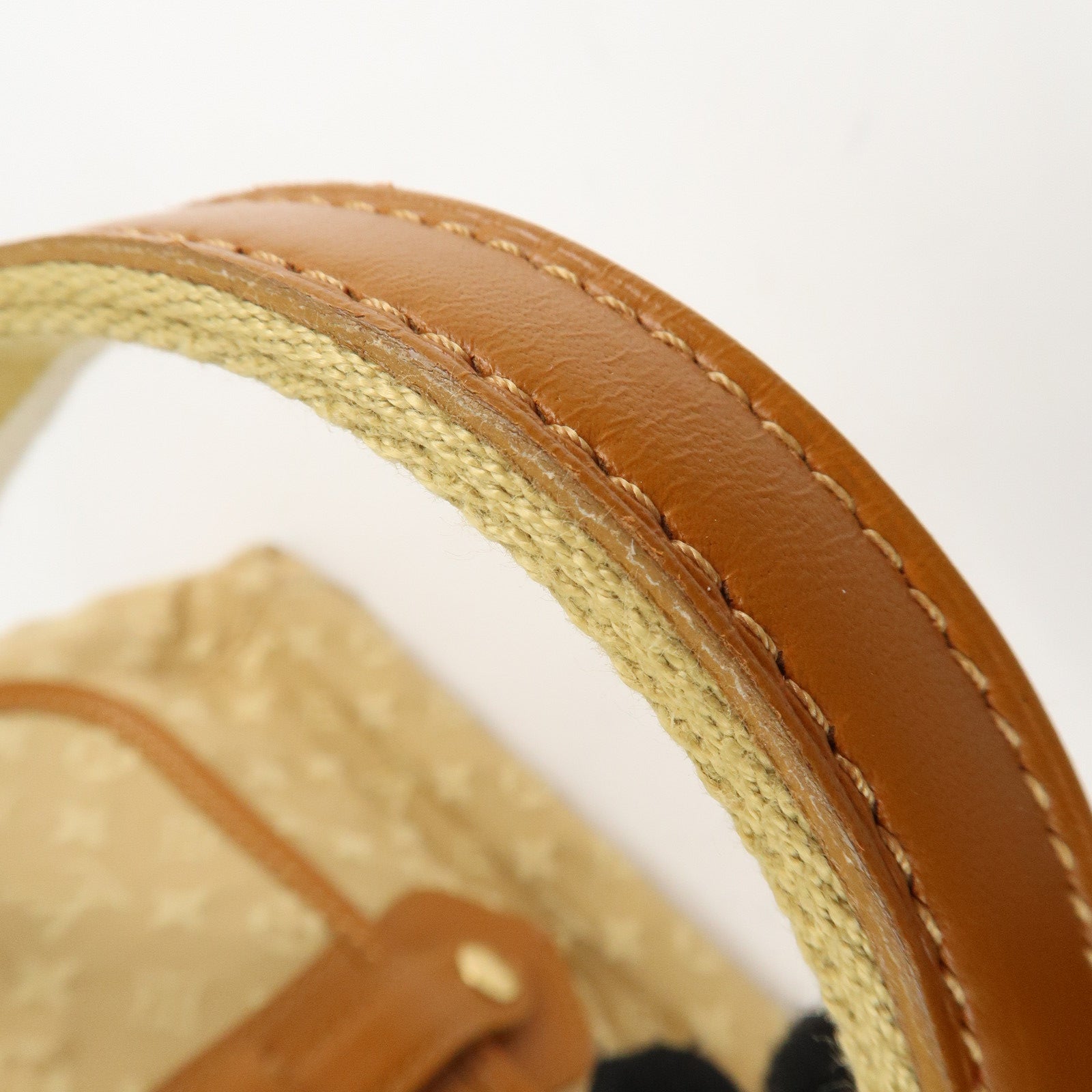 Louis Vuitton Monogram Mini Sac Mary Kate Hand Bag Beige M92508 Used