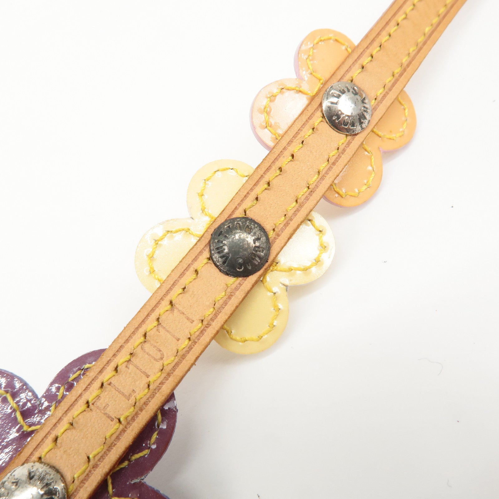 Louis Vuitton Monogram Vernis Flower Lexington Bracelet M92252 Used