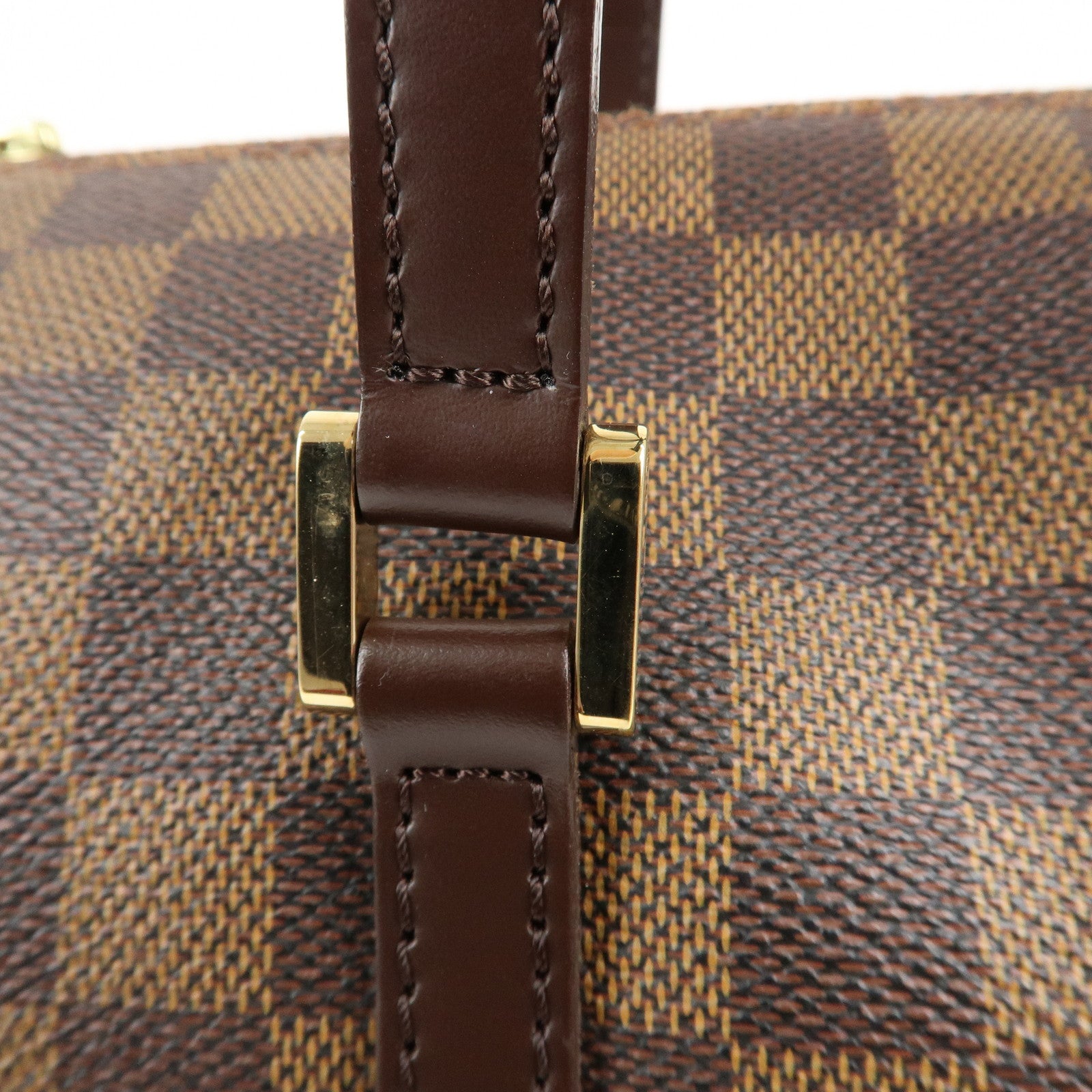 Louis Vuitton Damier Papillon 30 Hand Bag Damier Ebene N51303 Used
