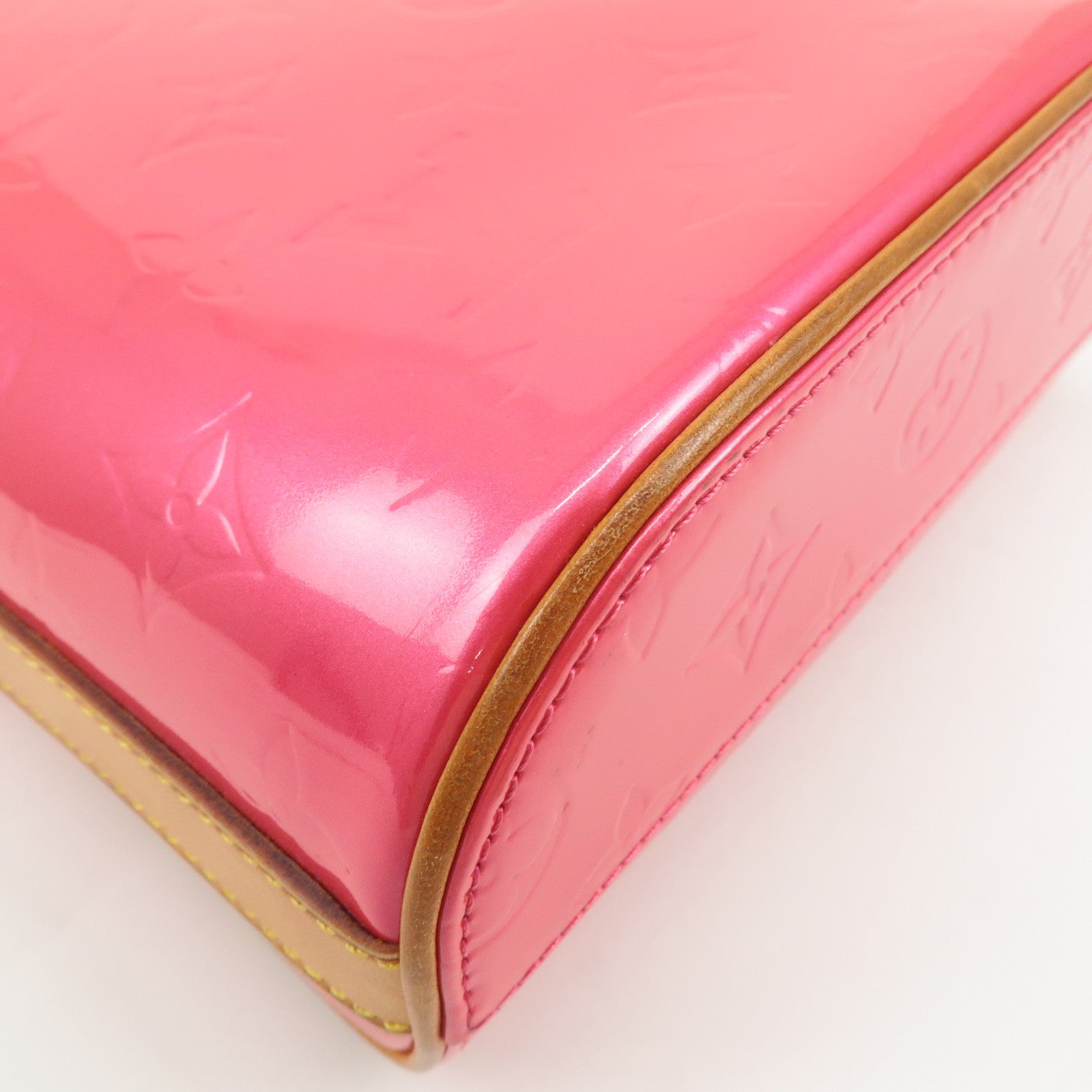Louis Vuitton Monogram Vernis Sullivan Vertical Fuchsia M91259 Used