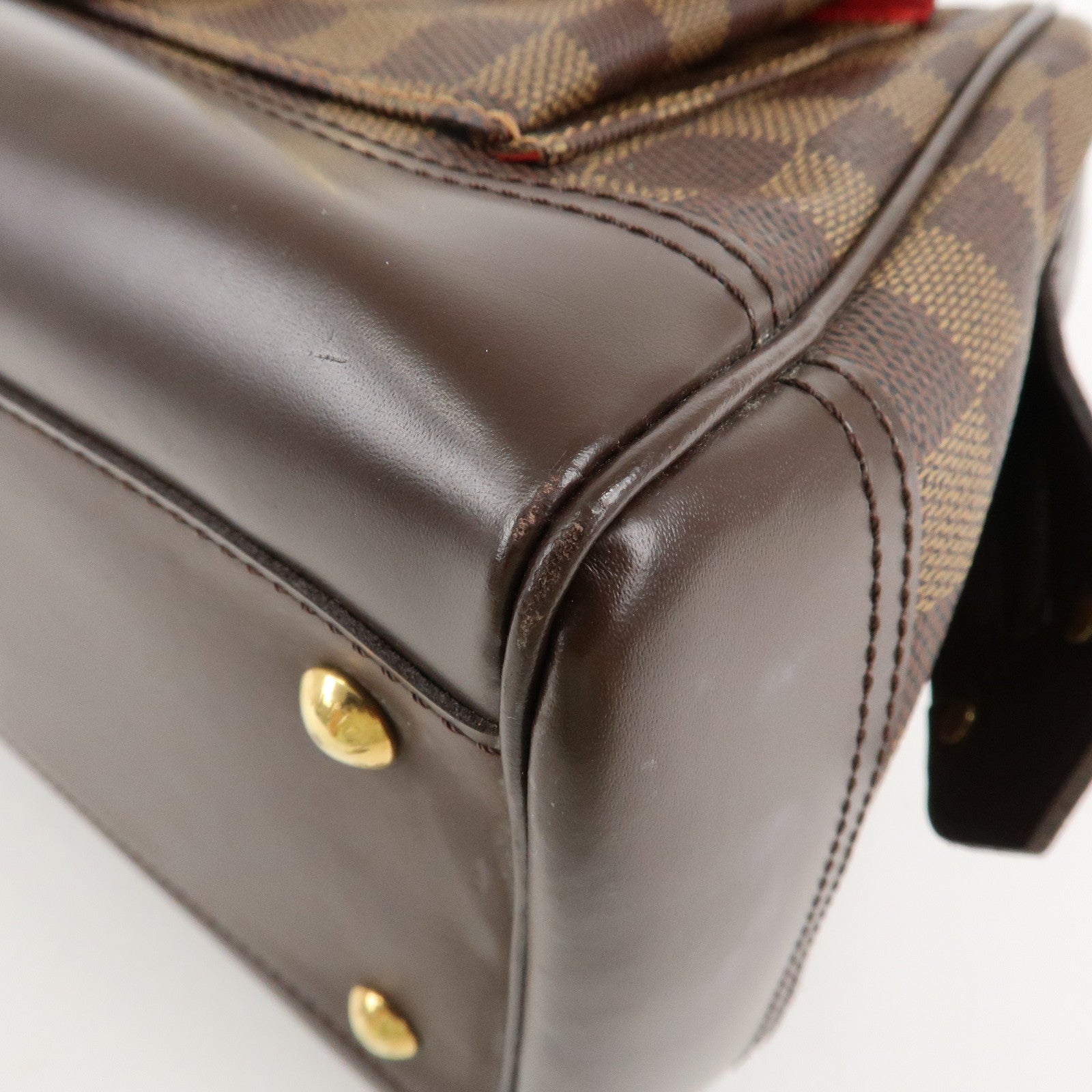 Louis Vuitton Damier Knightsbridge Boston Bag Hand Bag N51201 Used