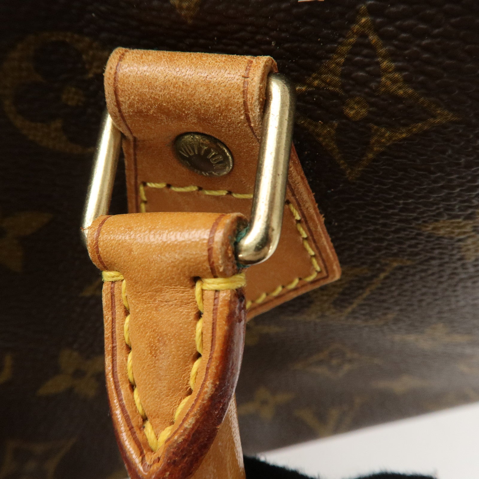 Louis Vuitton Monogram Speedy 30 Hand Bag Boston Bag M41526 Used