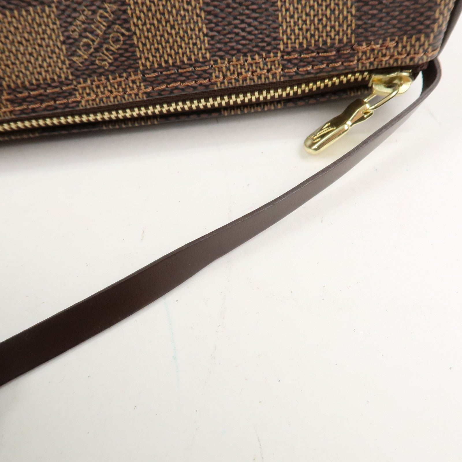 Louis Vuitton Damier Ebene Papillon Pouch for Papillon Bag Used