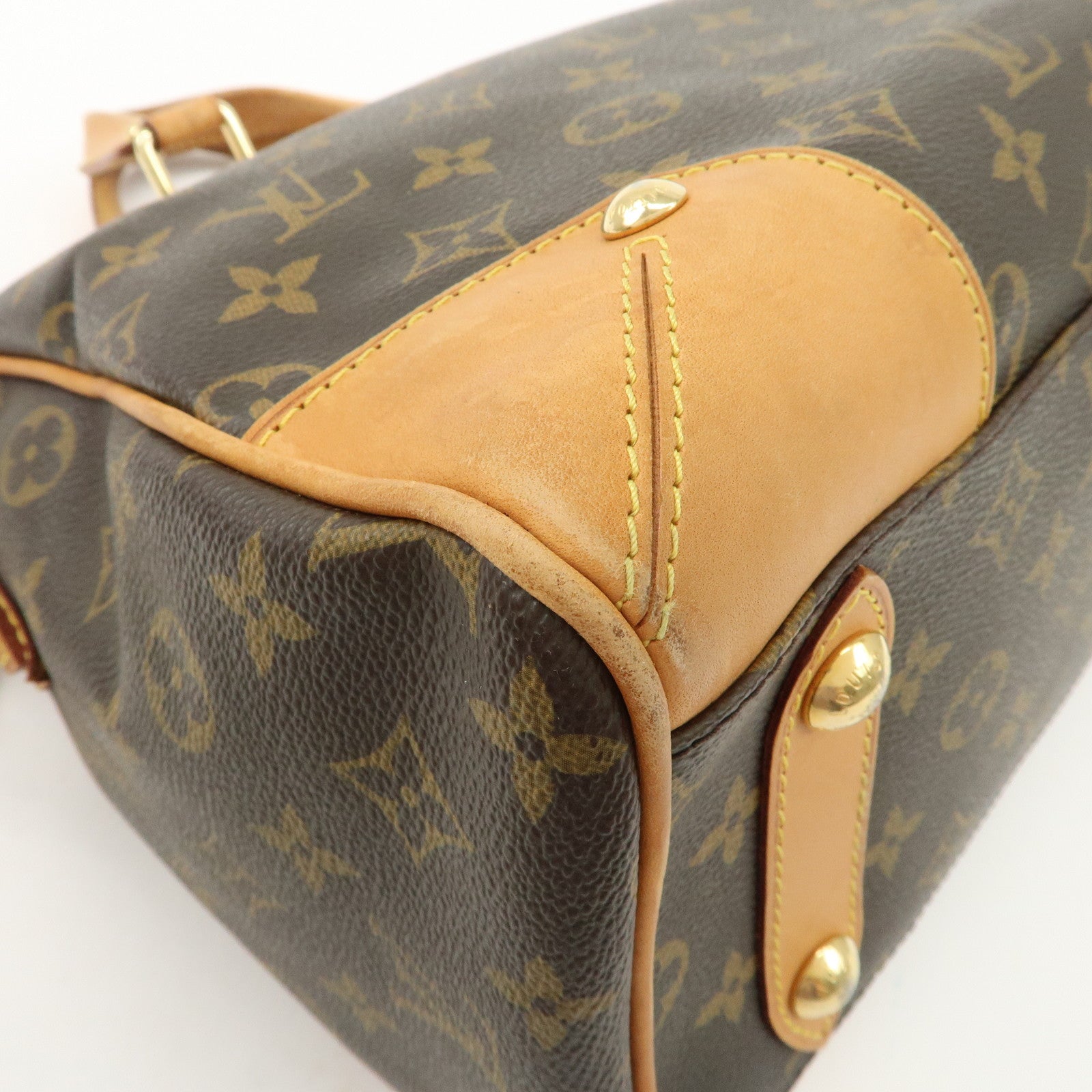 Louis Vuitton Monogram Retiro PM 2Way Bag Hand Bag M40325 Used