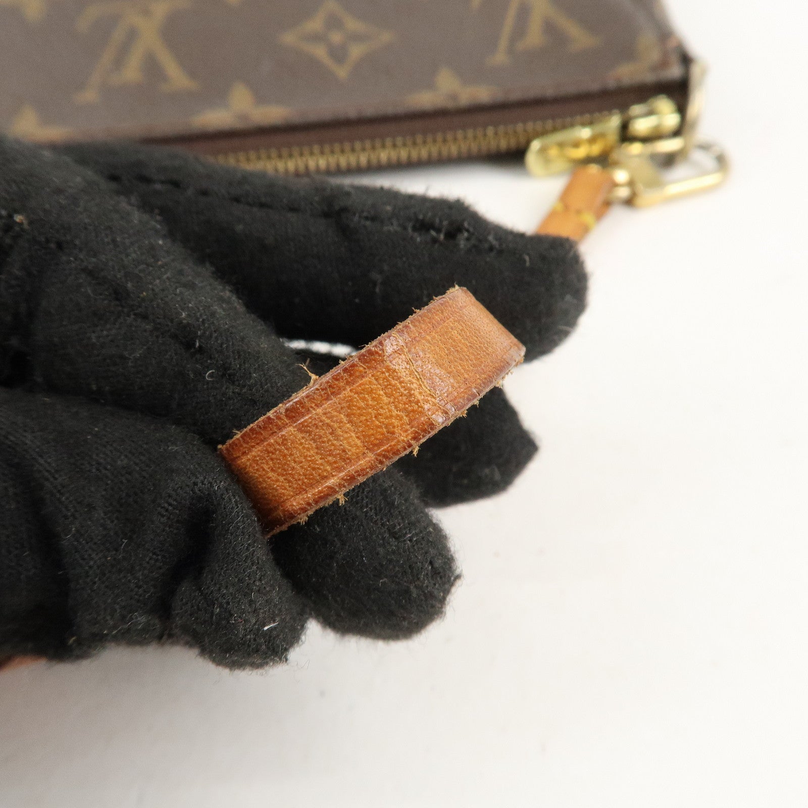 Louis Vuitton Monogram Pochette Accessoires Pouch M51980 Used