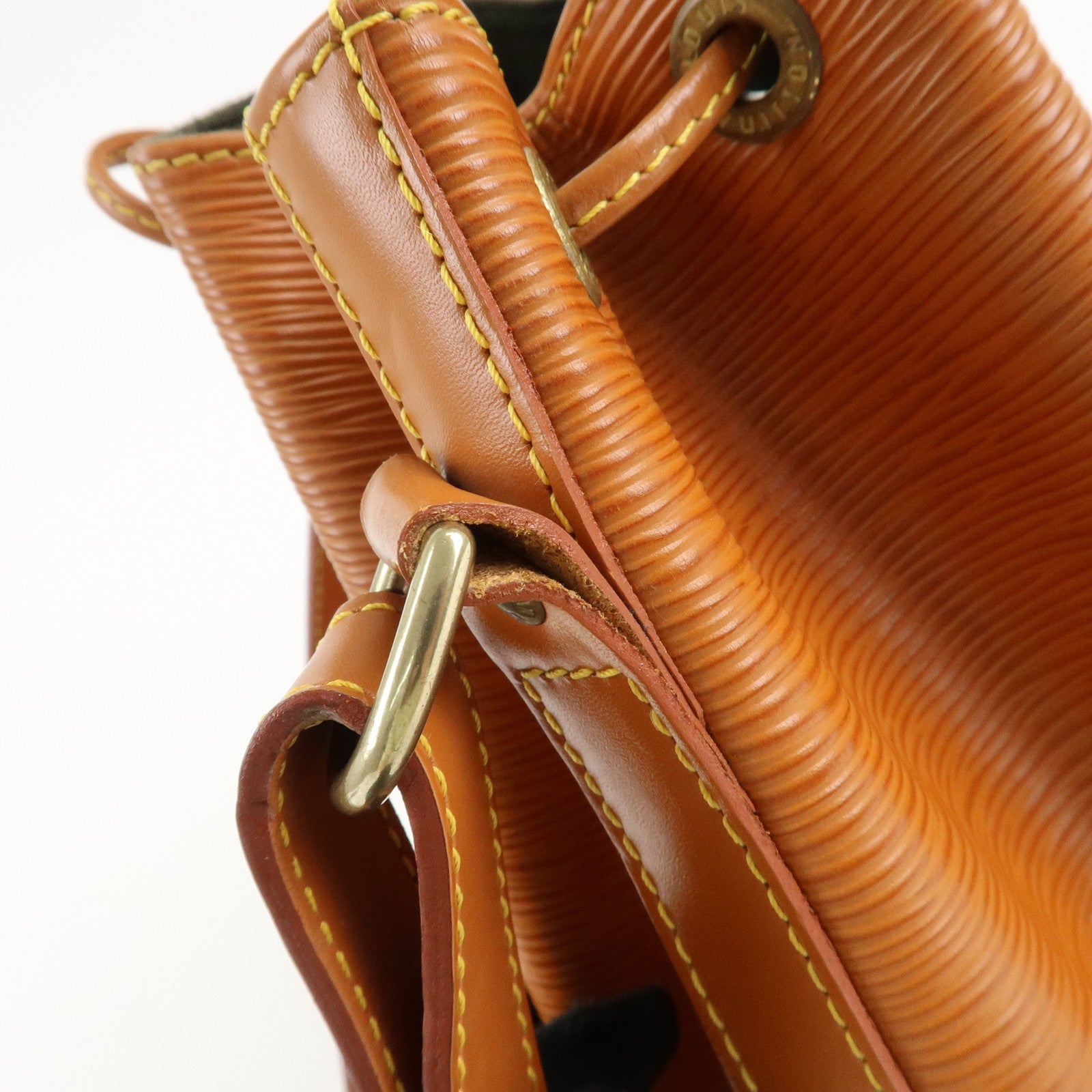 Louis Vuitton Epi Petit Noe Shoulder Bag Zipang Gold M44108 Used