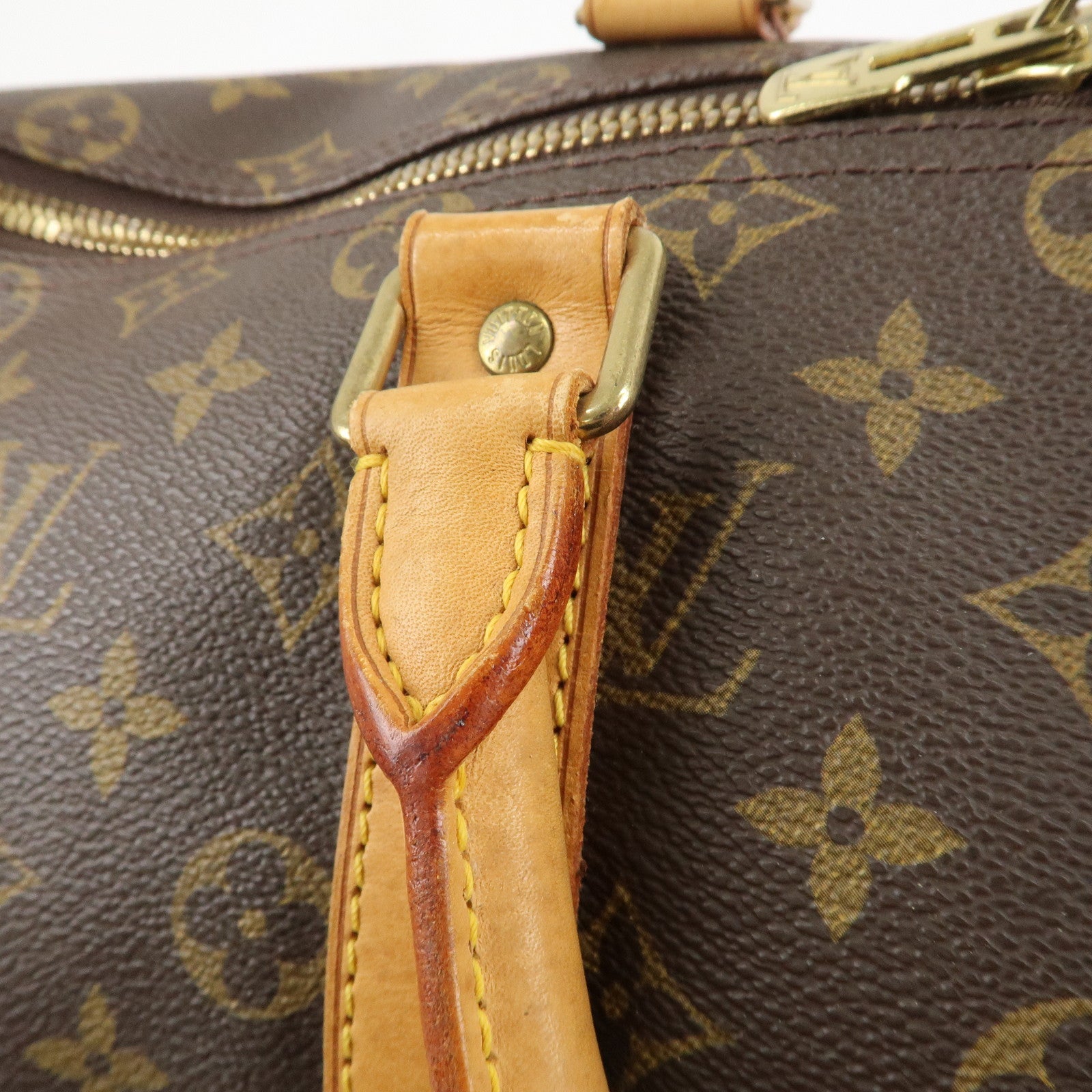 Louis Vuitton Monogram Keep All 45 Boston Bag M41428 Used