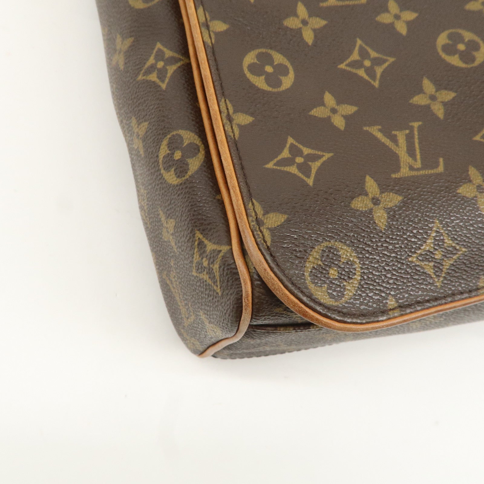 Louis Vuitton Monogram Abbesses Messenger Bag Hand Bag M45257 Used