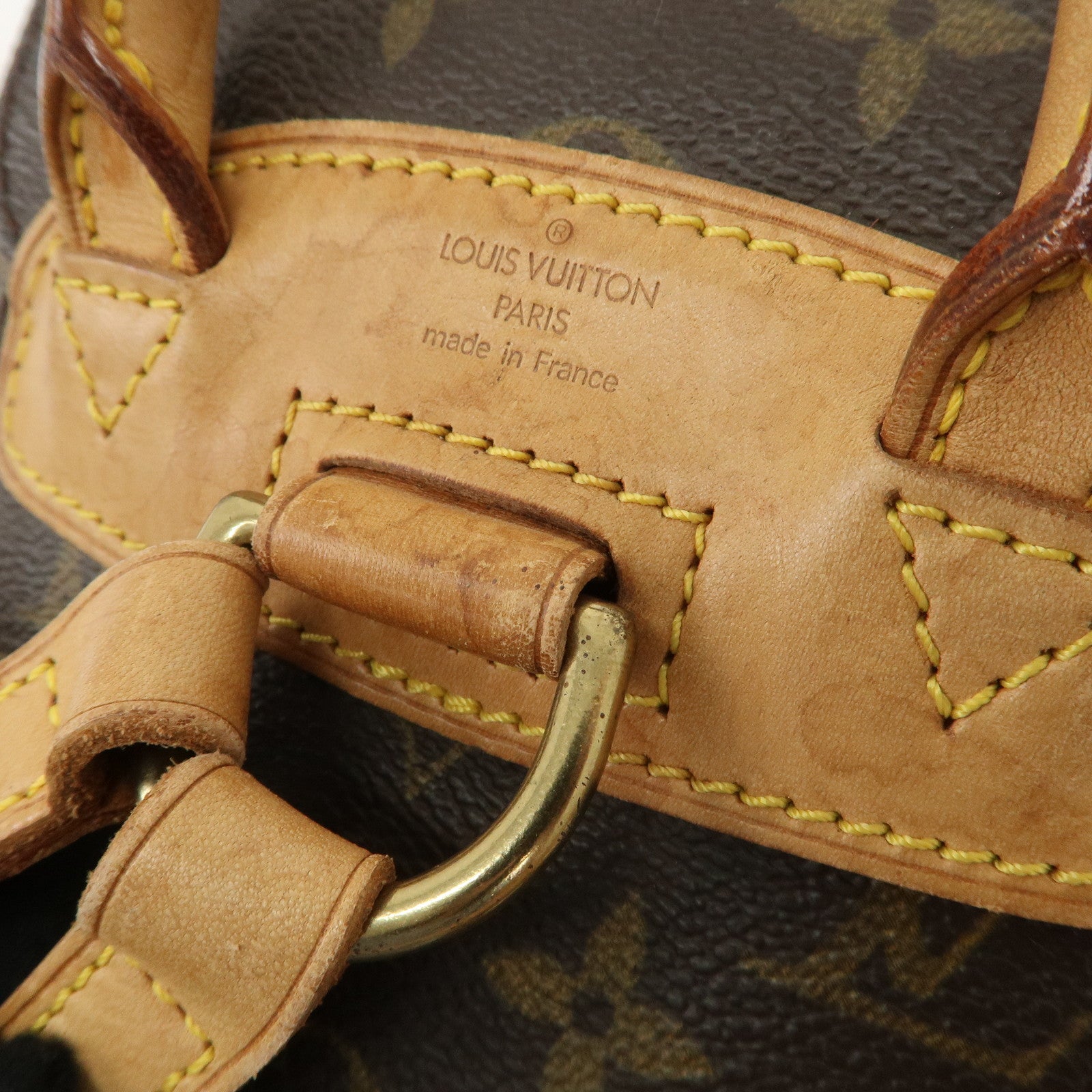 Louis Vuitton Monogram Mini Montsouris Backpack Bag M51137 Used
