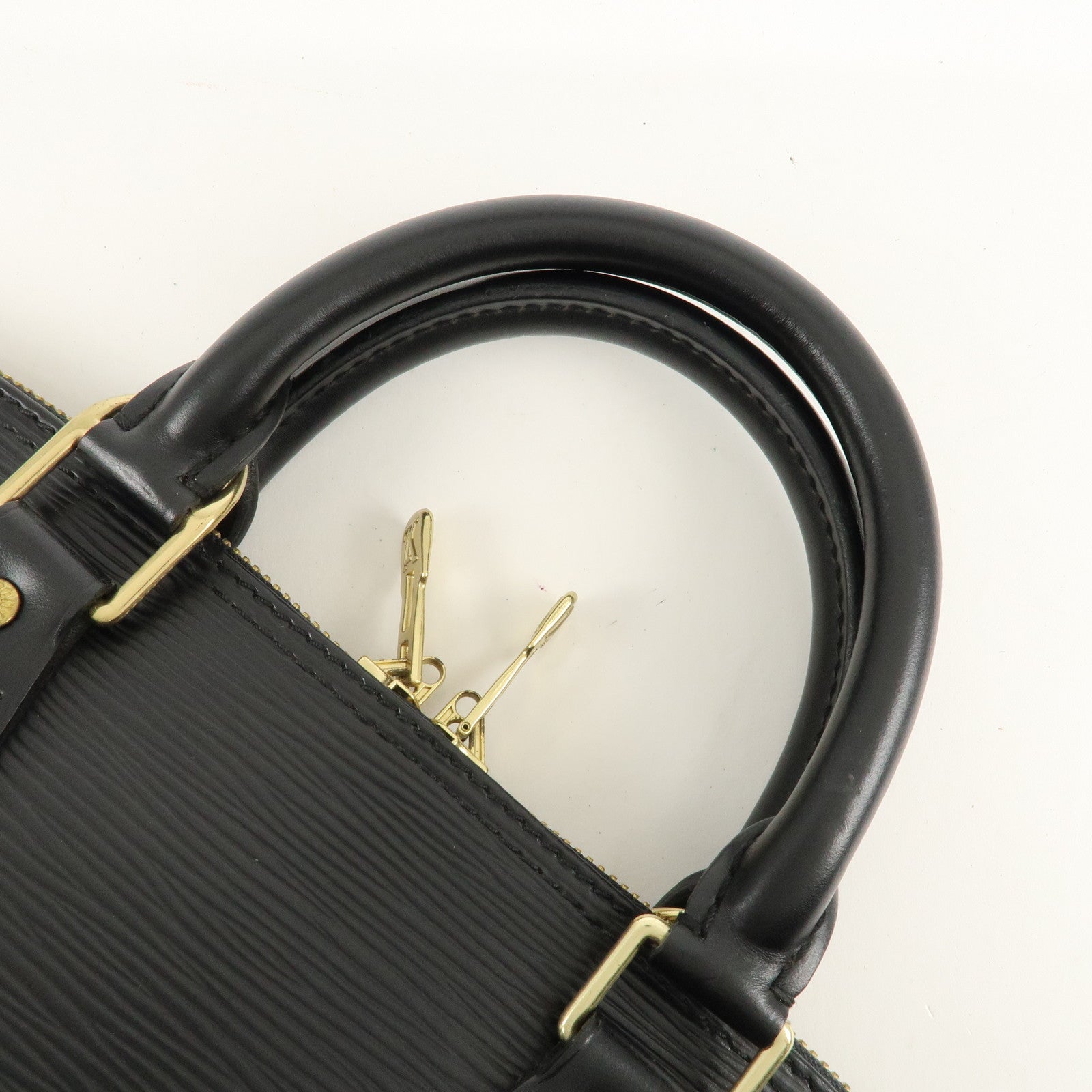 Louis Vuitton Epi Alma Hand Bag Noir Black M52142 Used