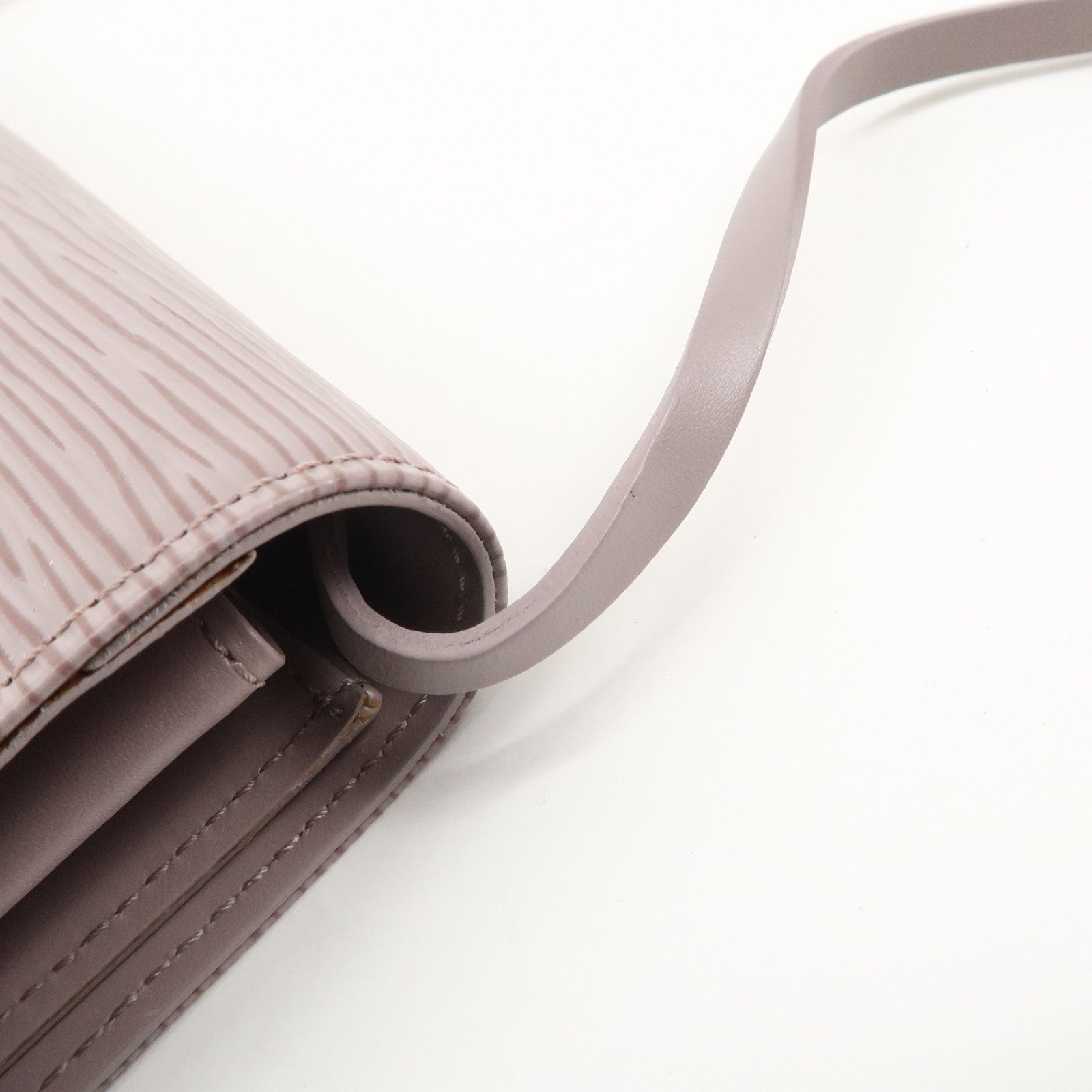 Louis Vuitton Epi Honfleur Hand Bag Shoulder Bag Lilac M5273B Used
