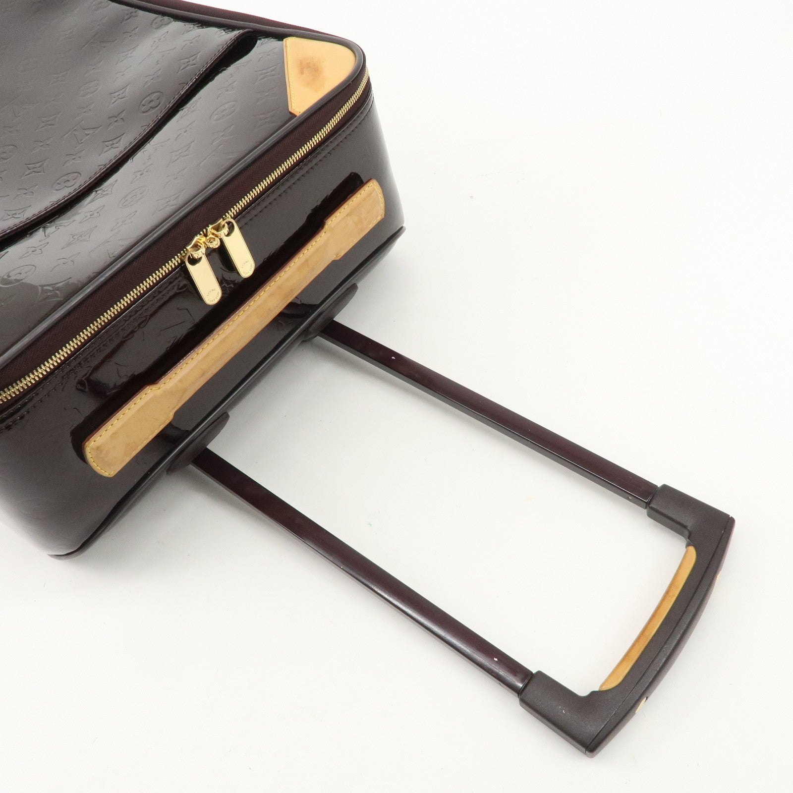 Louis Vuitton Monogram Vernis Pegase 50 Luggage Bag M91992 Used