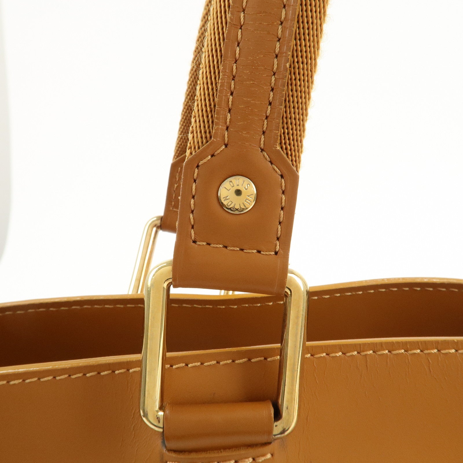 Louis Vuitton Monogram Mini Lucille GM Tote Bag Beige M92683 Used