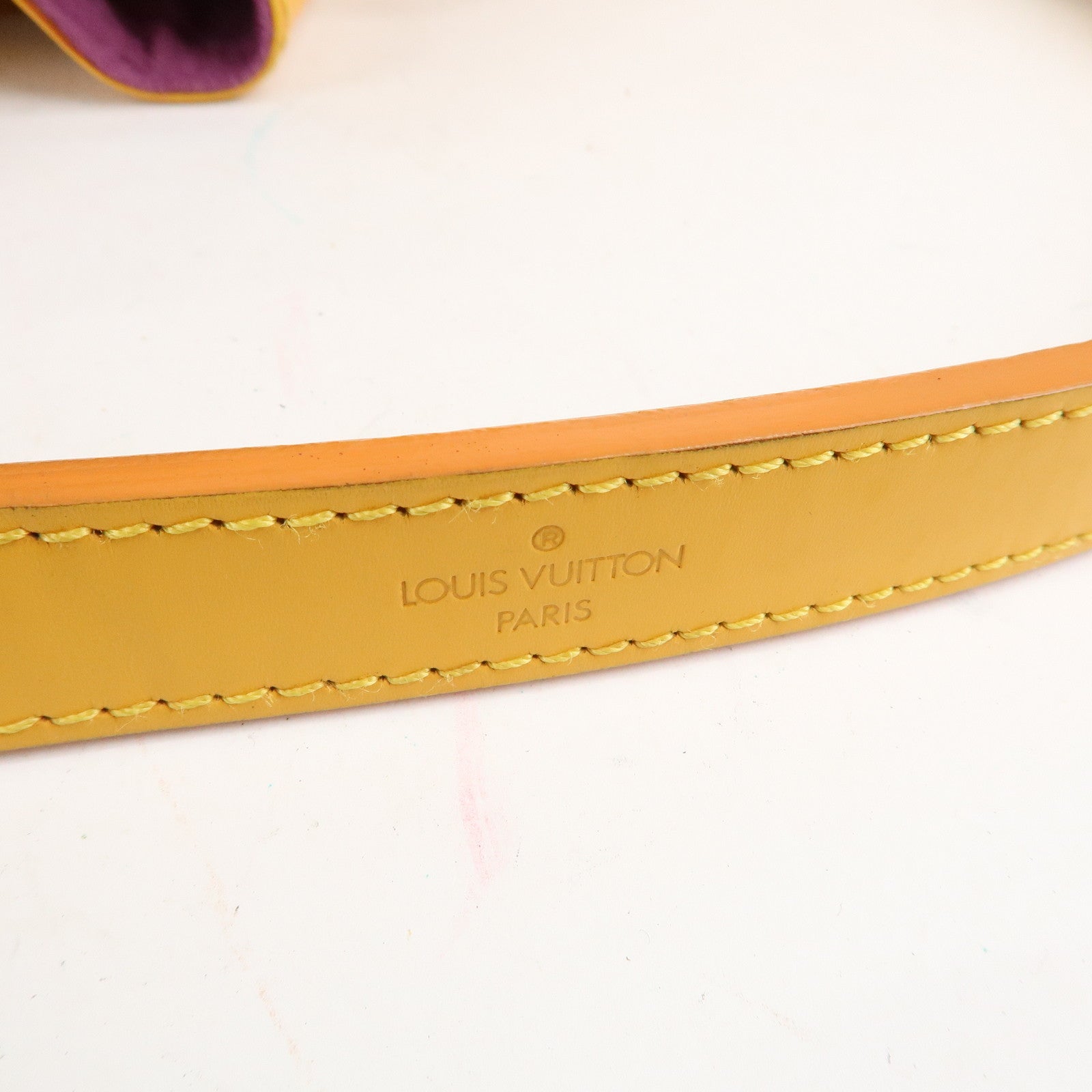 Louis Vuitton Epi Petit Noe Shoulder Bag Tassili Yellow M44109 Used