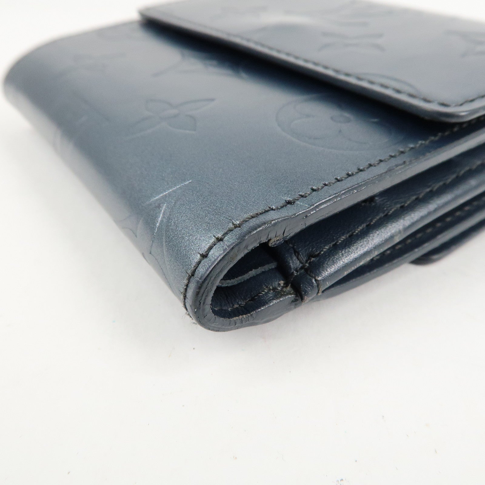 Louis Vuitton Monogram Matte Porte Monnaie Billets Credit M65115 Used